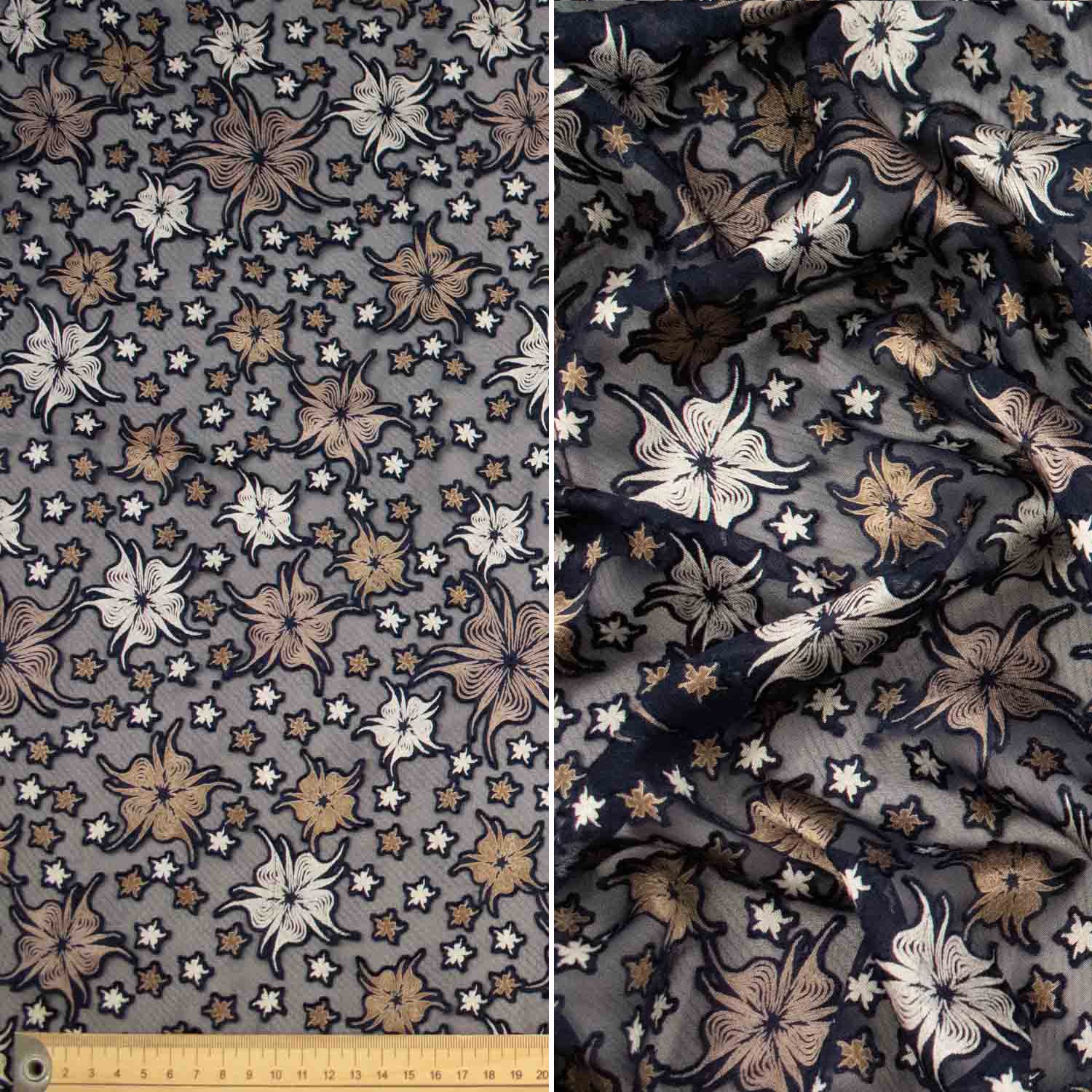 Printed Burnout Chiffon - Image 15