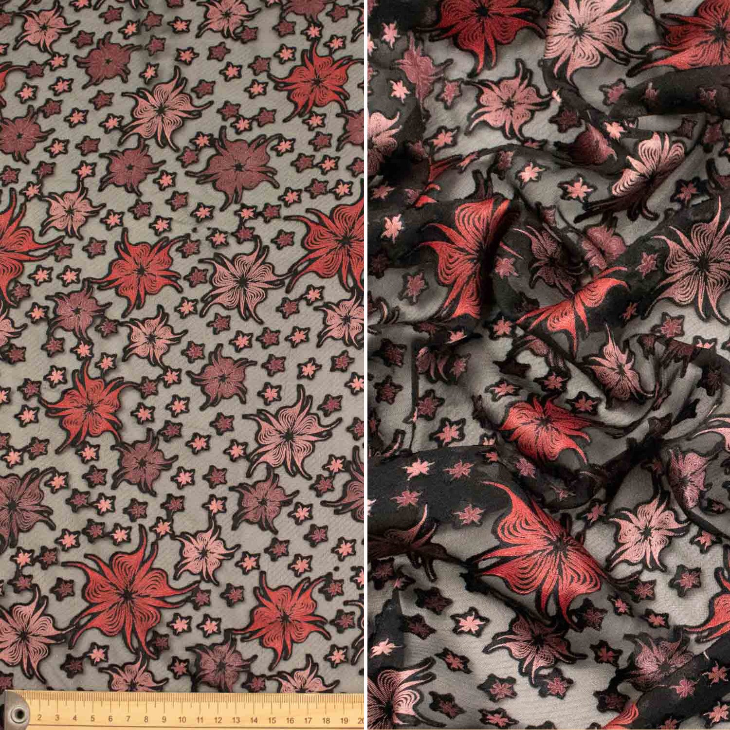 Printed Burnout Chiffon - Image 16