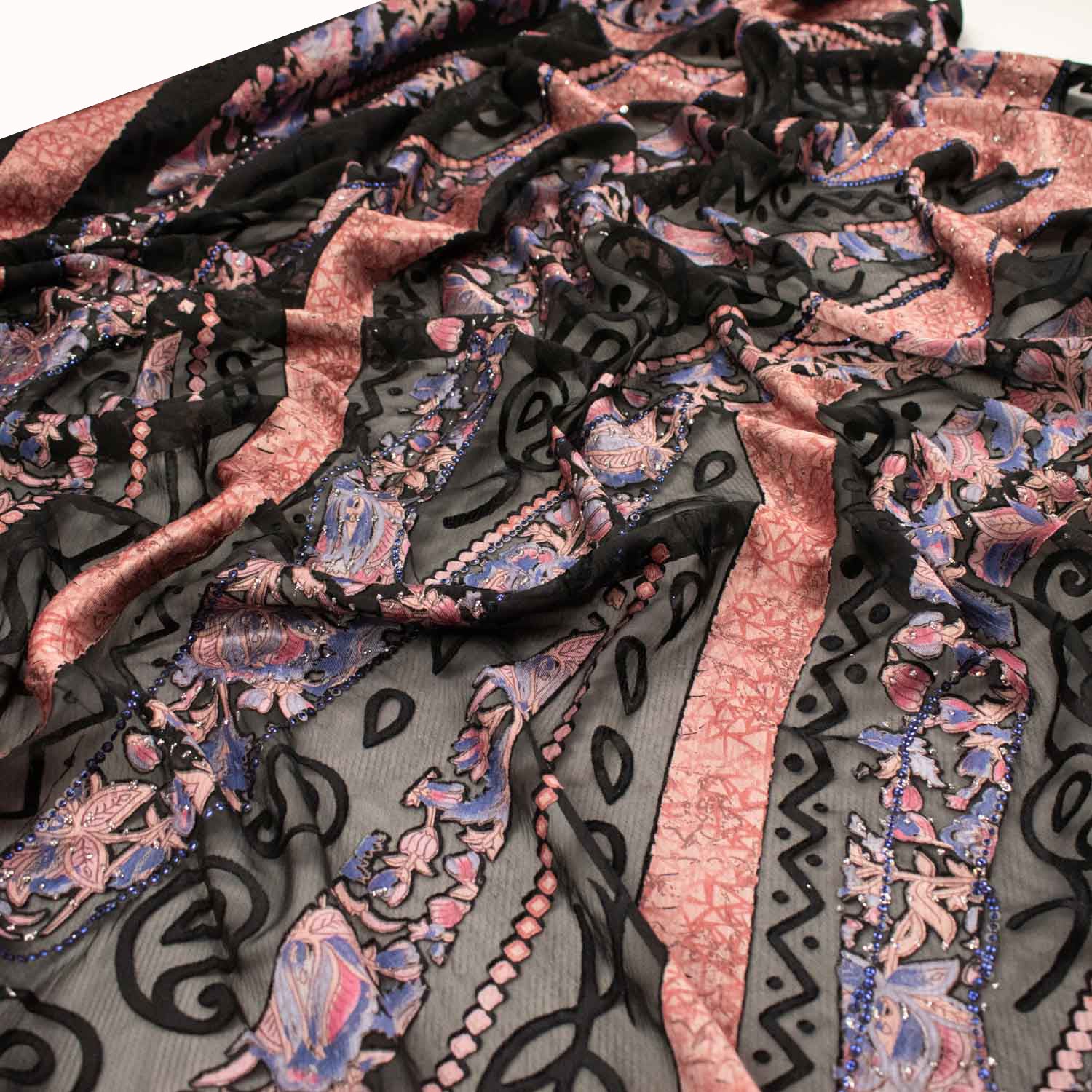 Printed Burnout Chiffon - Image 2