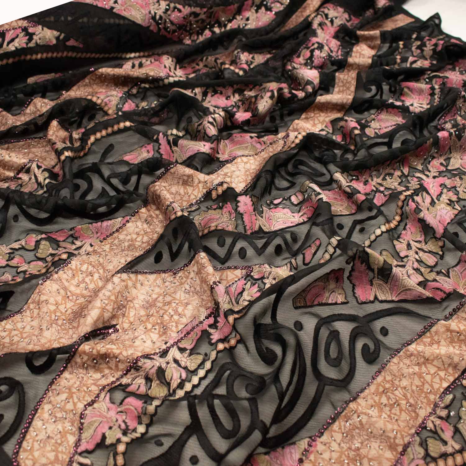 Printed Burnout Chiffon - Image 3