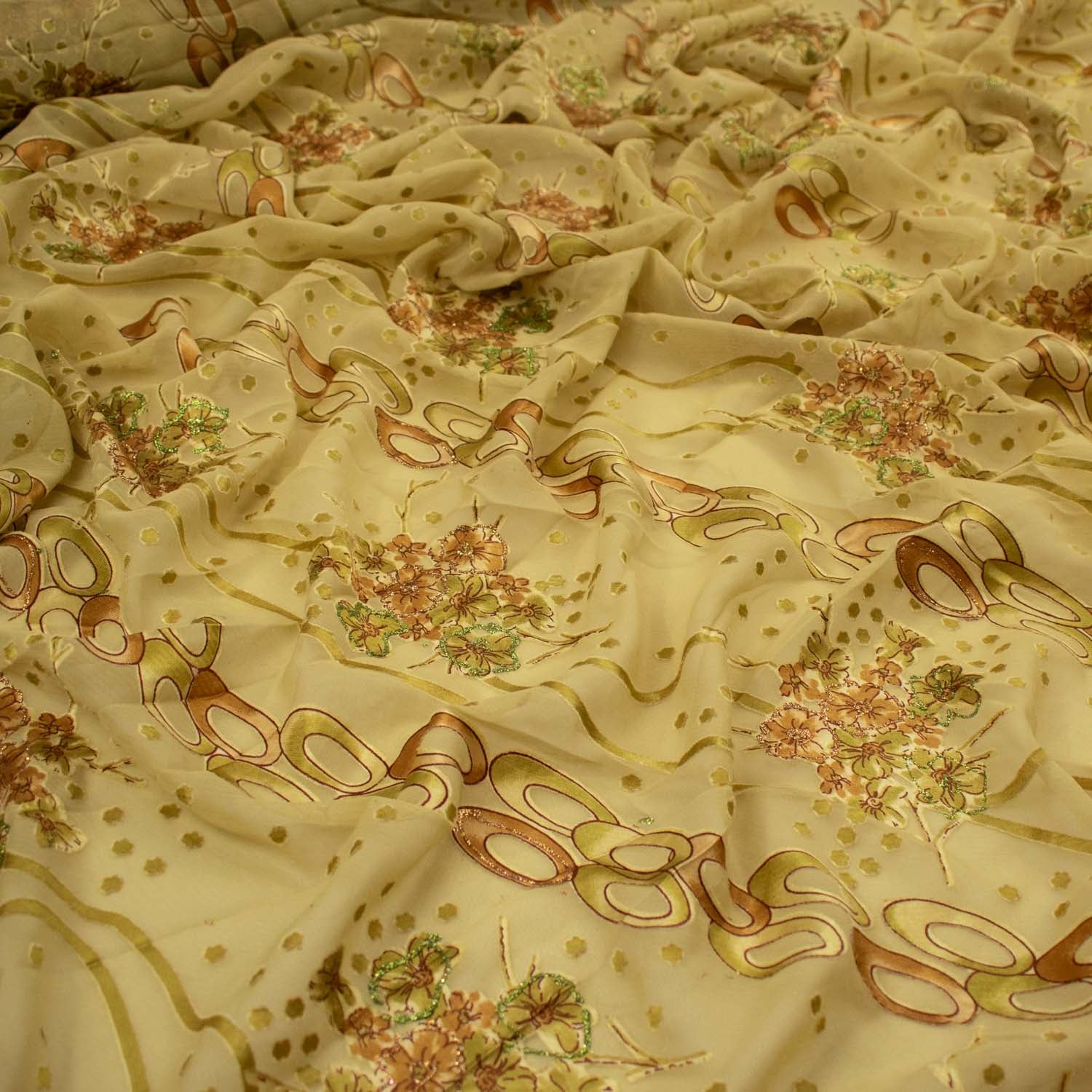 Printed Burnout Chiffon - Image 7