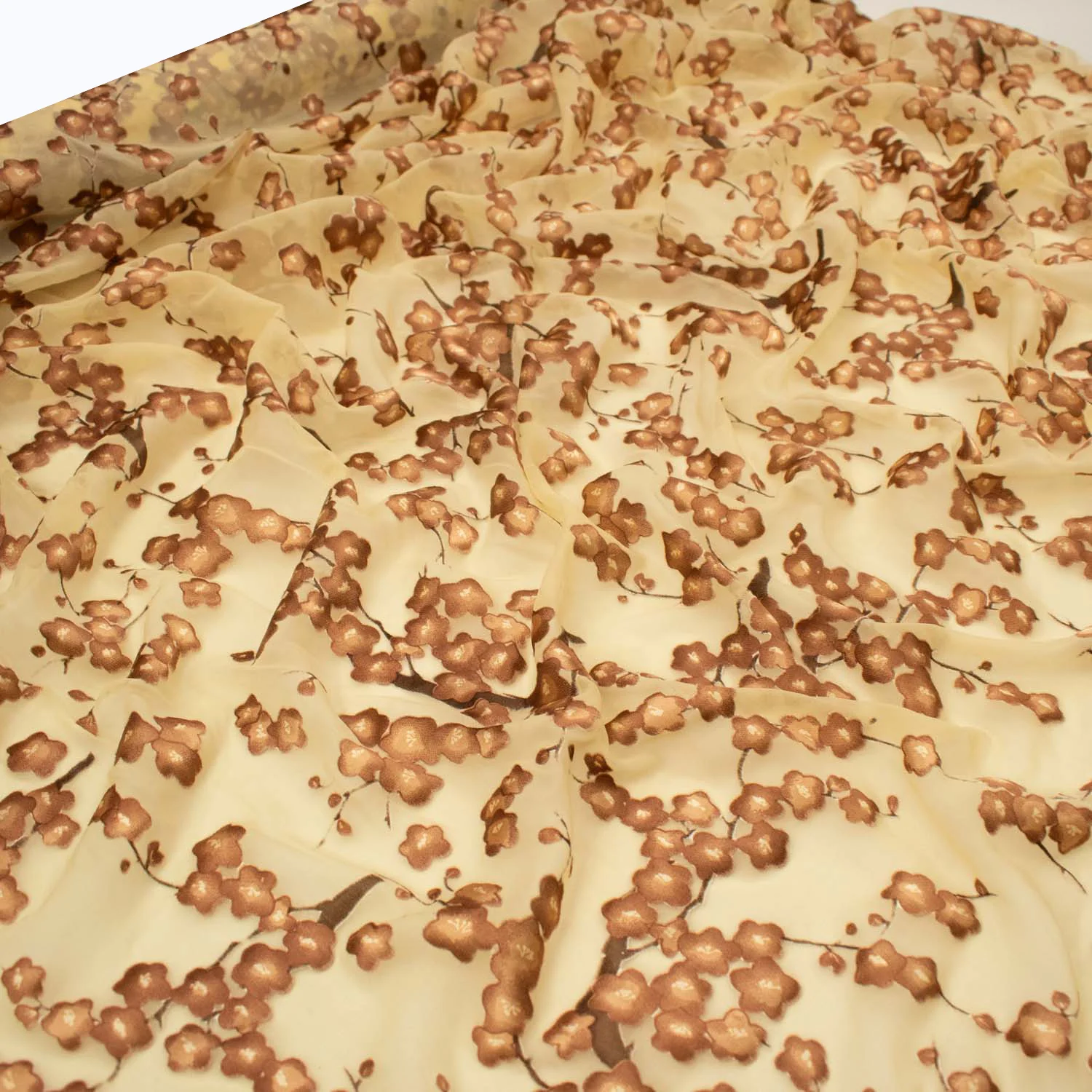 Printed Burnout Silk Chiffon - Image 11
