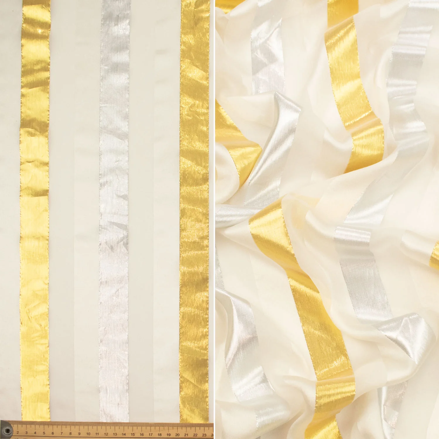 Printed Burnout Silk Chiffon - Image 16