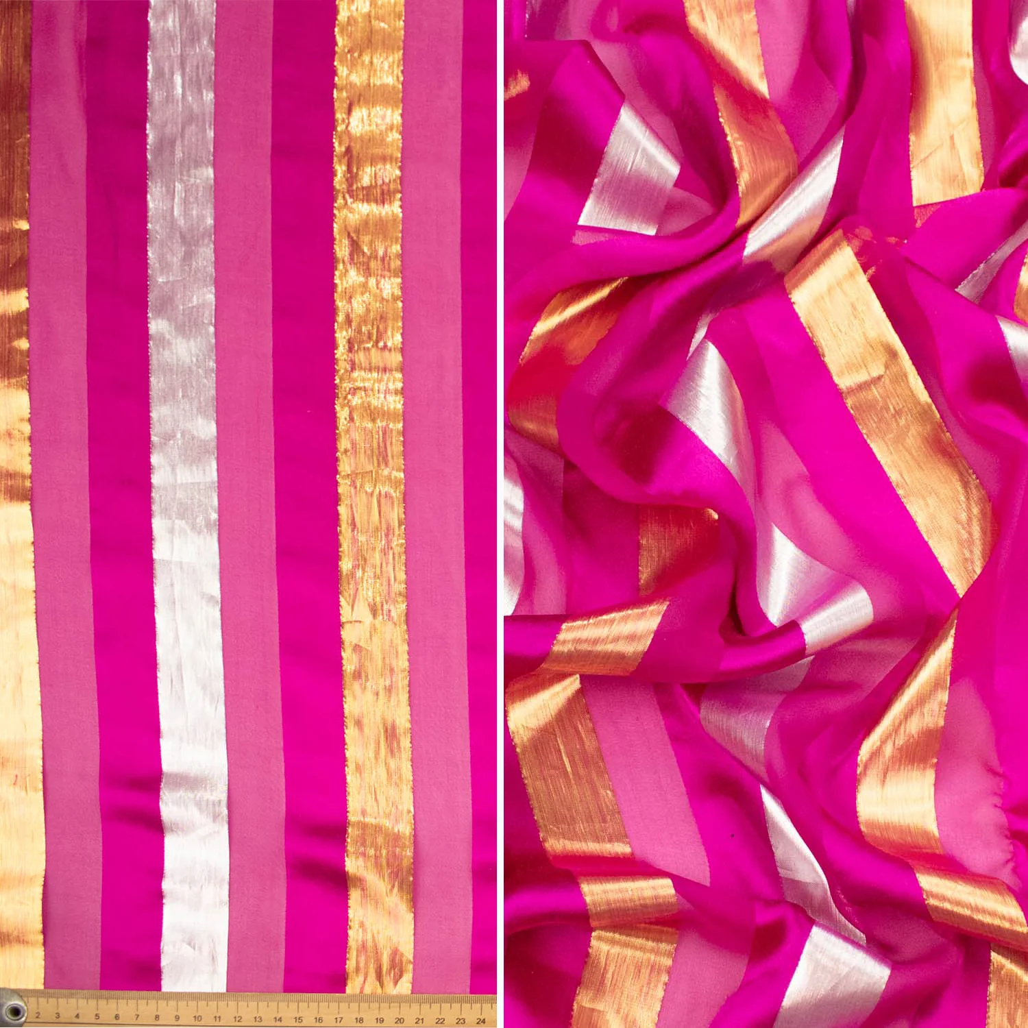 Printed Burnout Silk Chiffon - Image 18