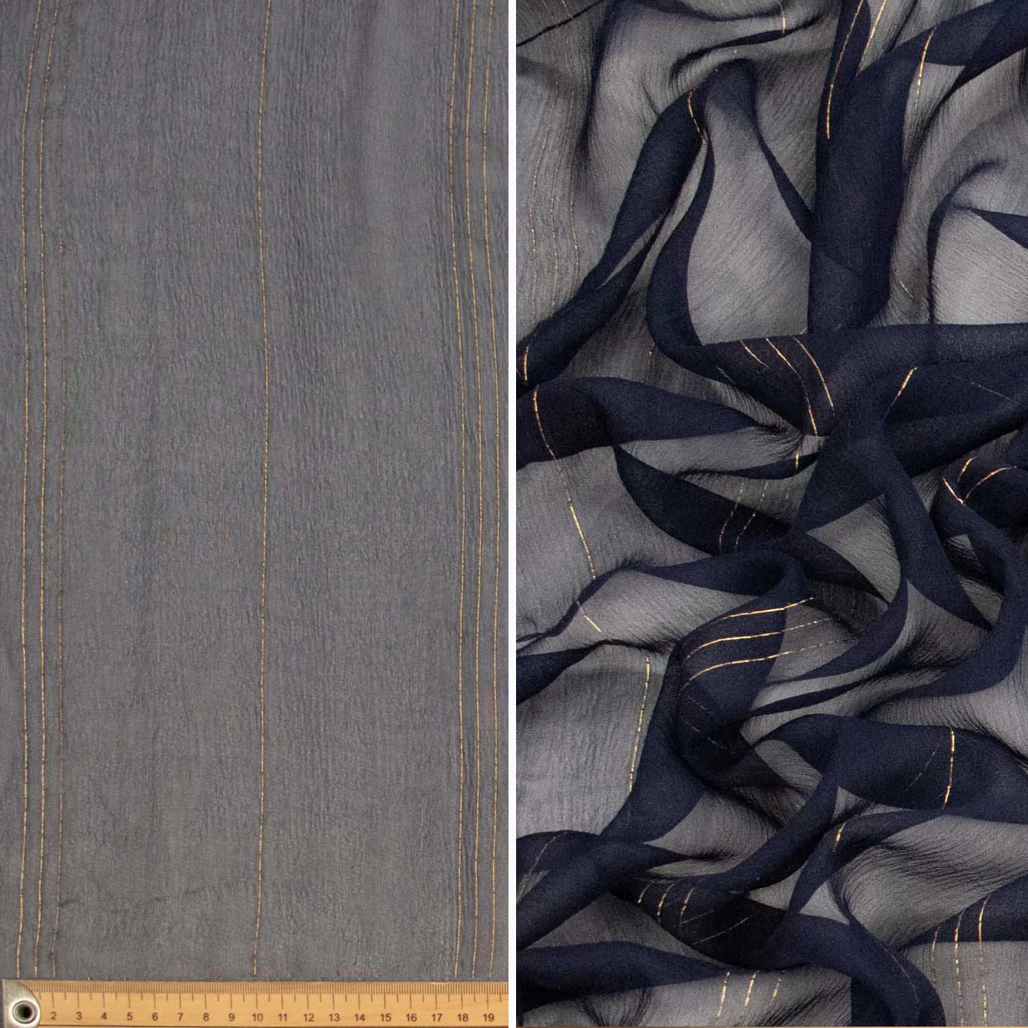 Printed Burnout Silk Chiffon - Image 25