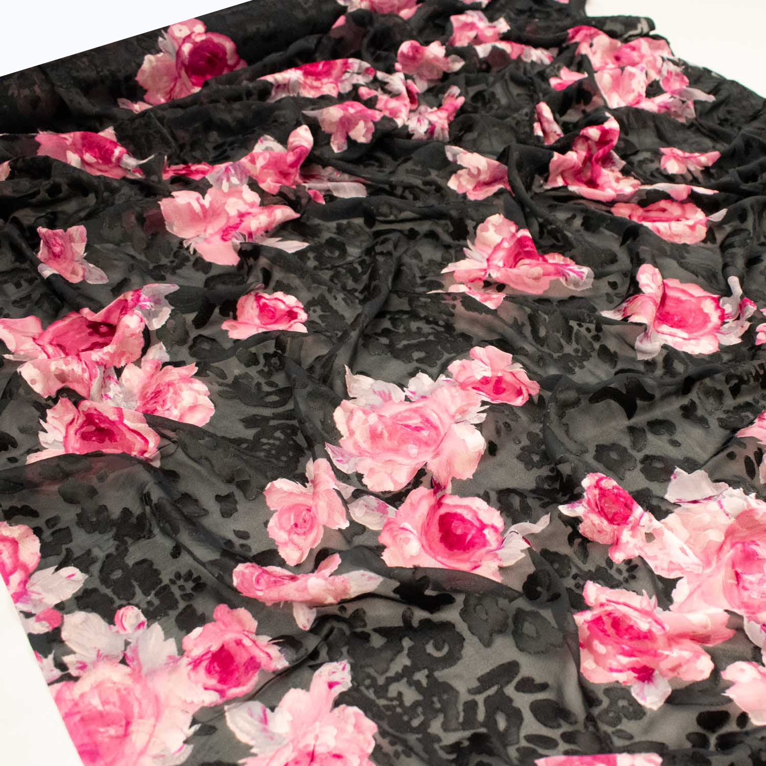 Printed Burnout Silk Chiffon - Image 28