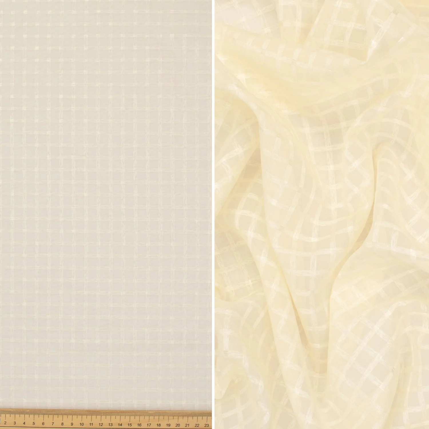 Check Chiffon - Image 3