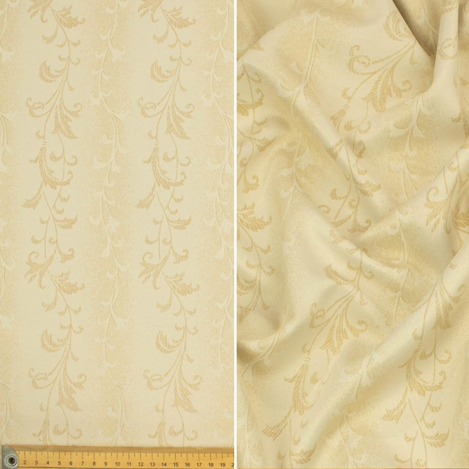 Printed Dim-Out Curtaining/Upholstery 150cm - Image 4