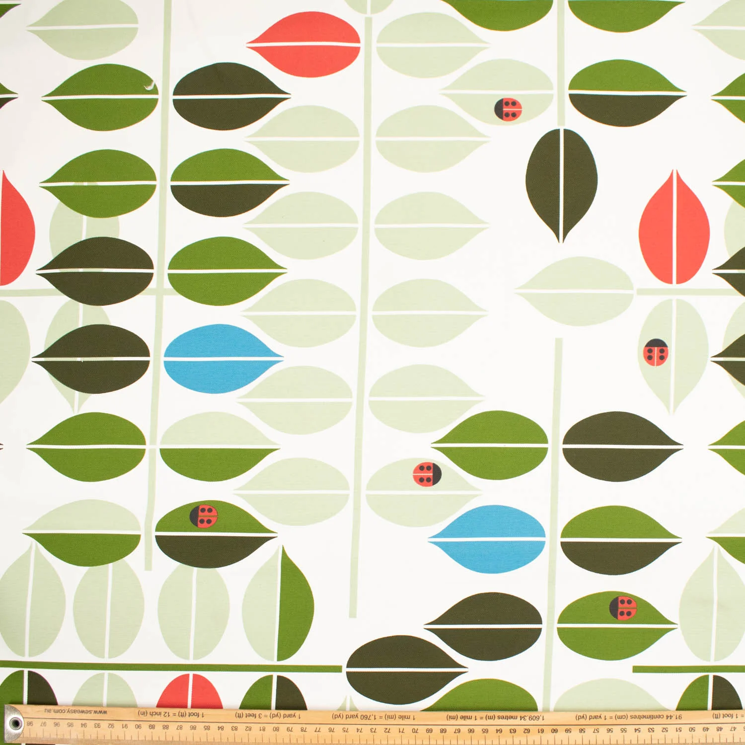 Printed Dim-Out Curtaining/Upholstery Fabric 150cm - Image 15