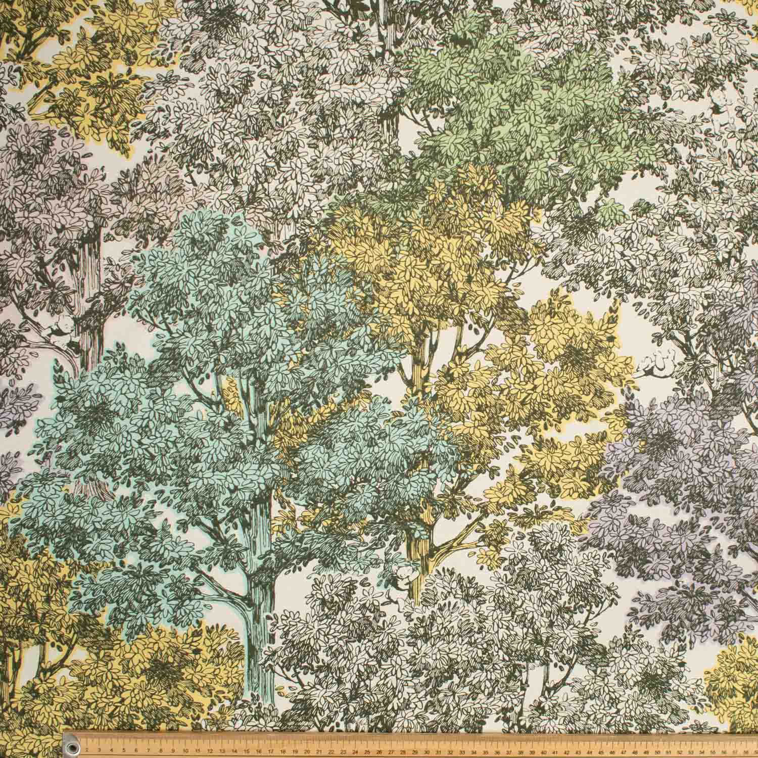Printed Dim-Out Curtaining/Upholstery Fabric 150cm - Image 17
