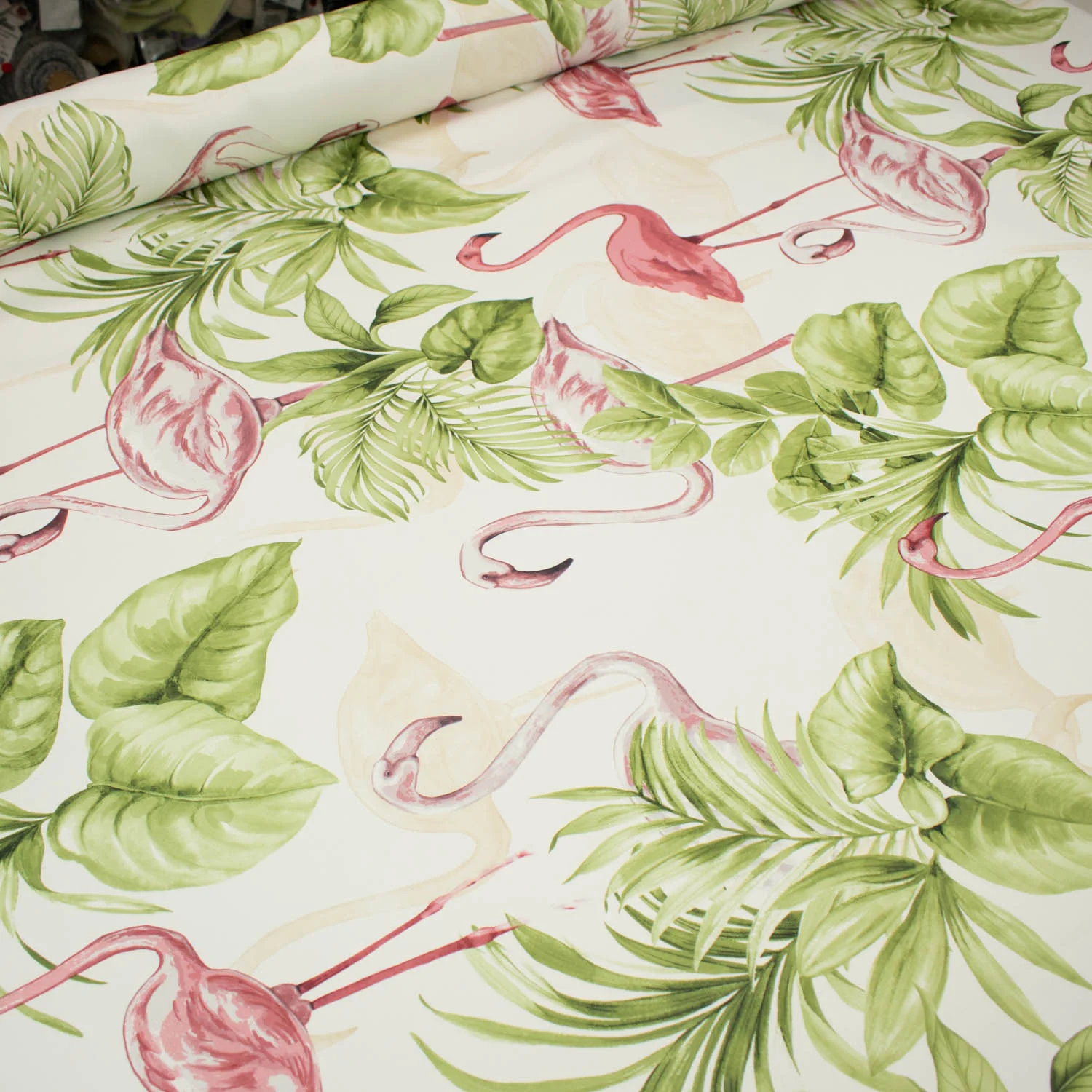 Printed Dim-Out Curtaining Drapery Fabric 280cm - Image 8