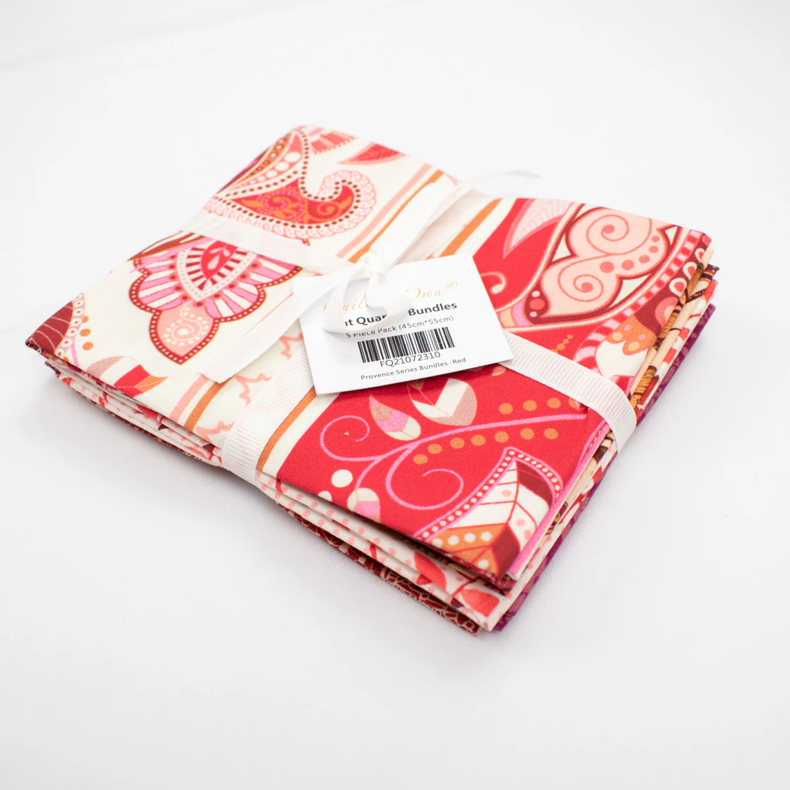 Printed Fat Quarter Bundles Provence Series-Red - Image 3