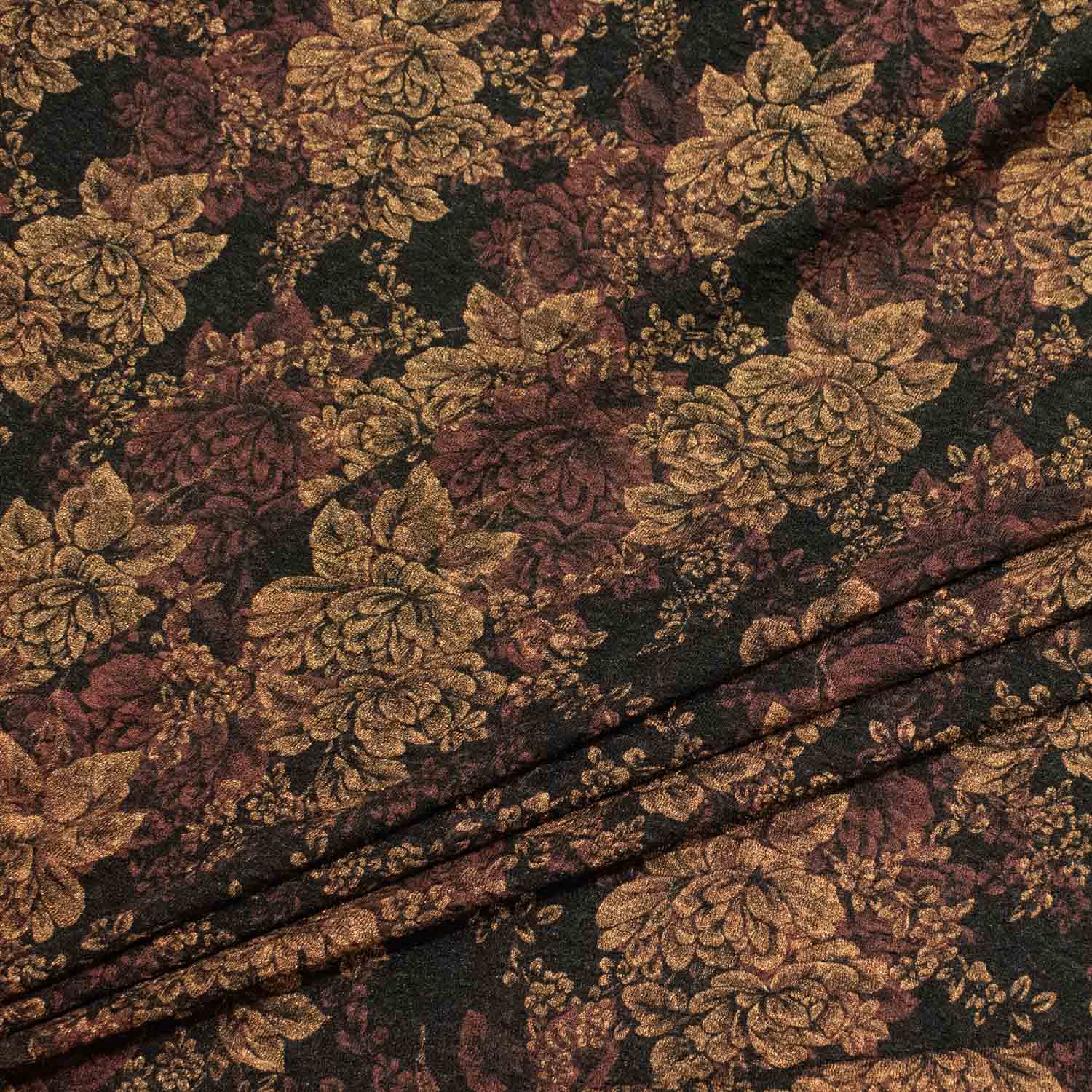 Printed Metallic Flowers Lurex Knit - Image 3