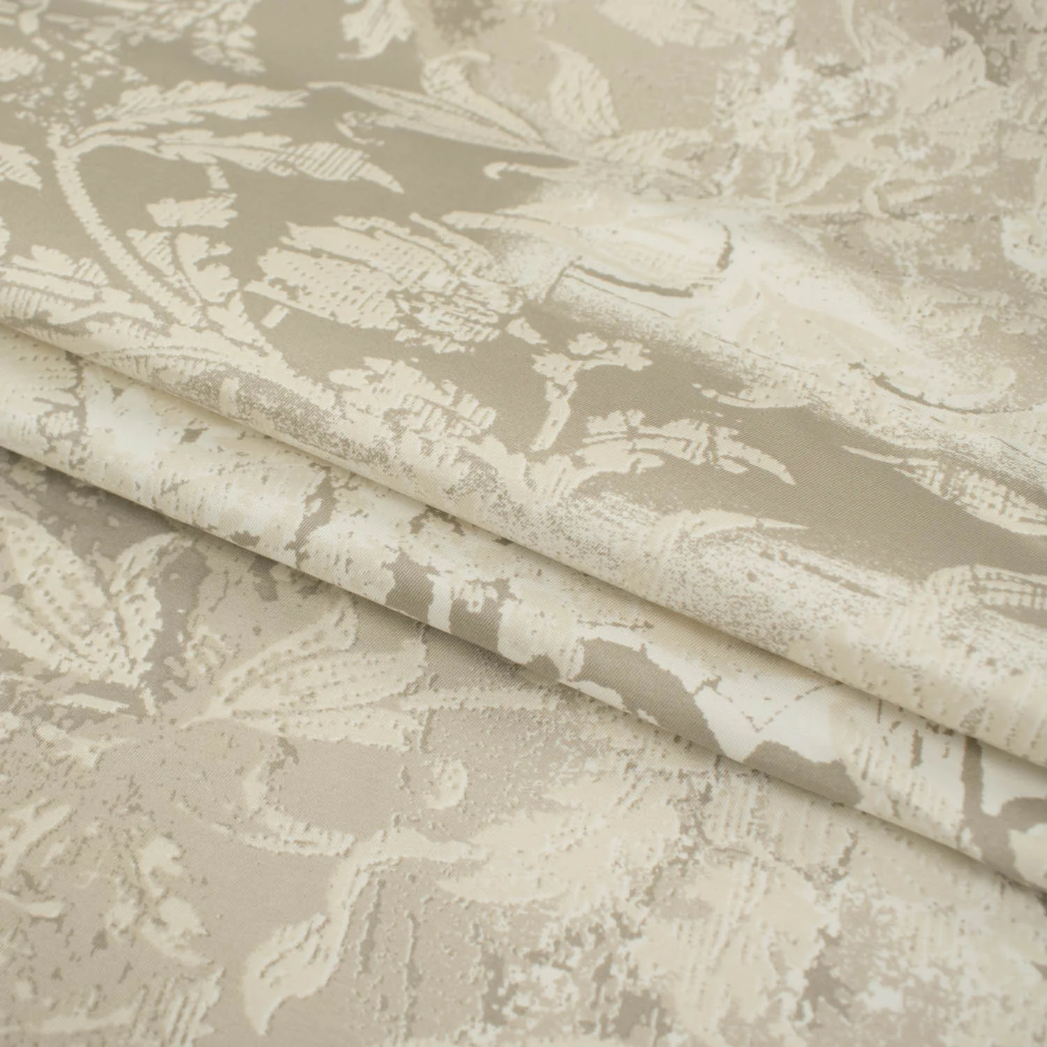 Printed Lining Design-35 Beige Floral Vines - Image 3