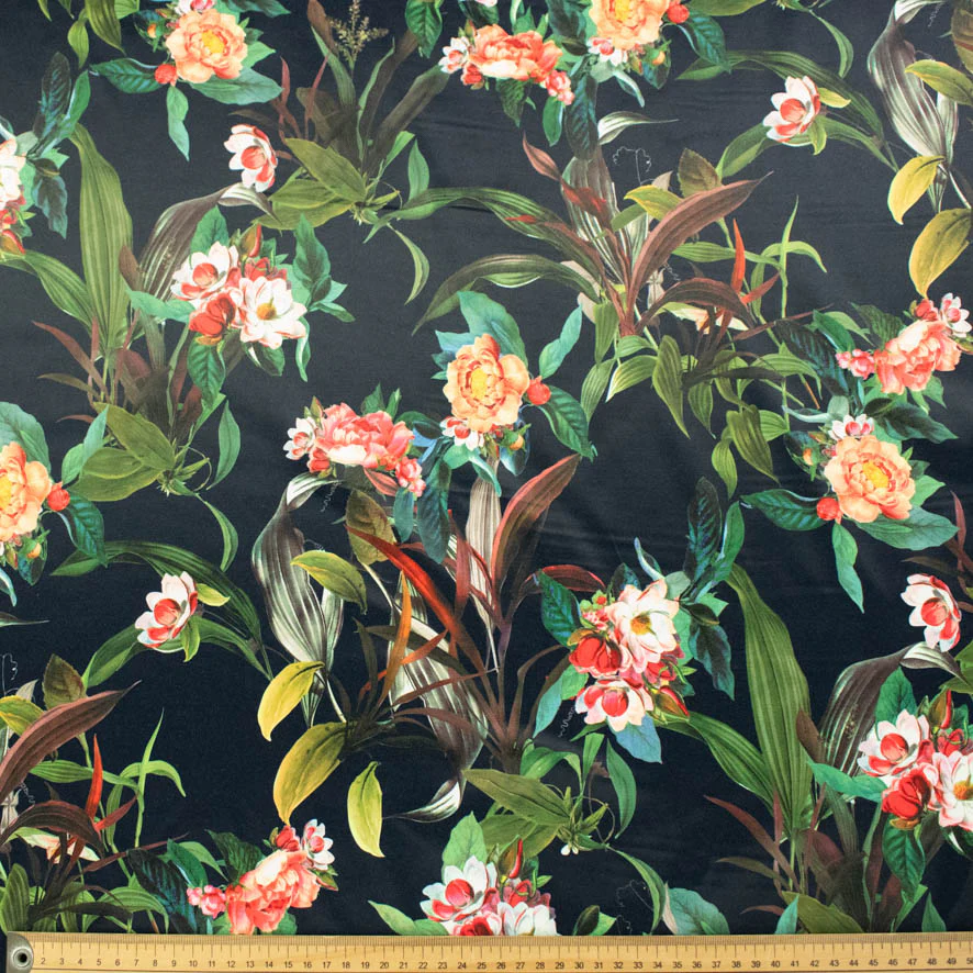 Printed Stretch Cotton Sateen - Image 32