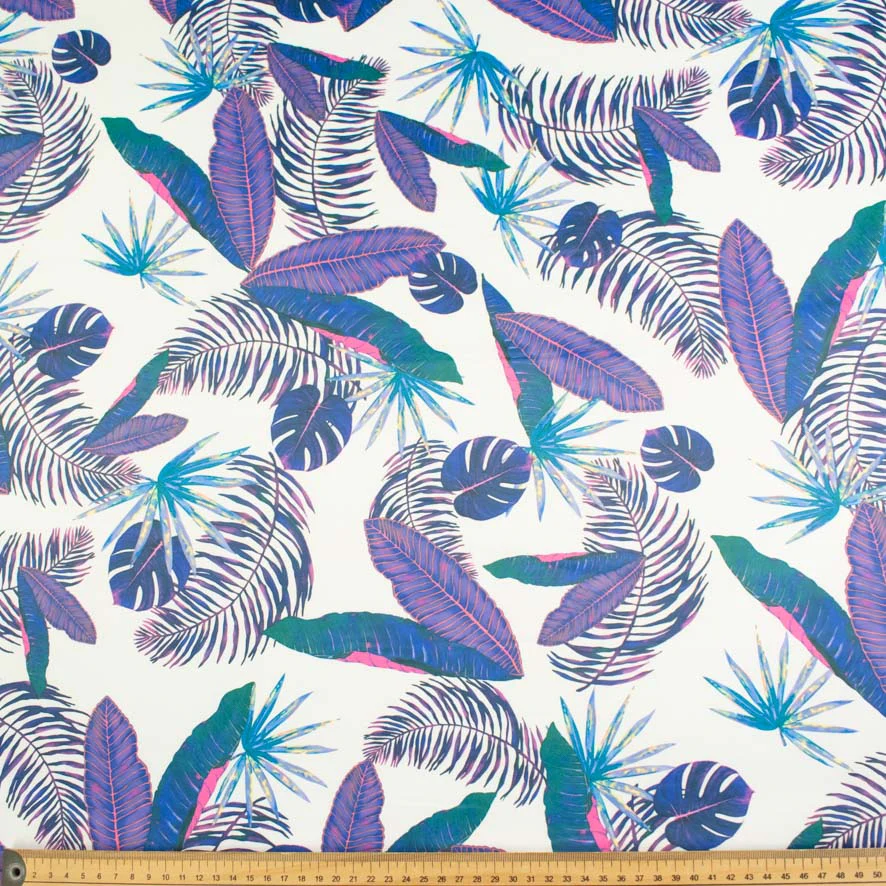 Printed Stretch Cotton Sateen - Image 44