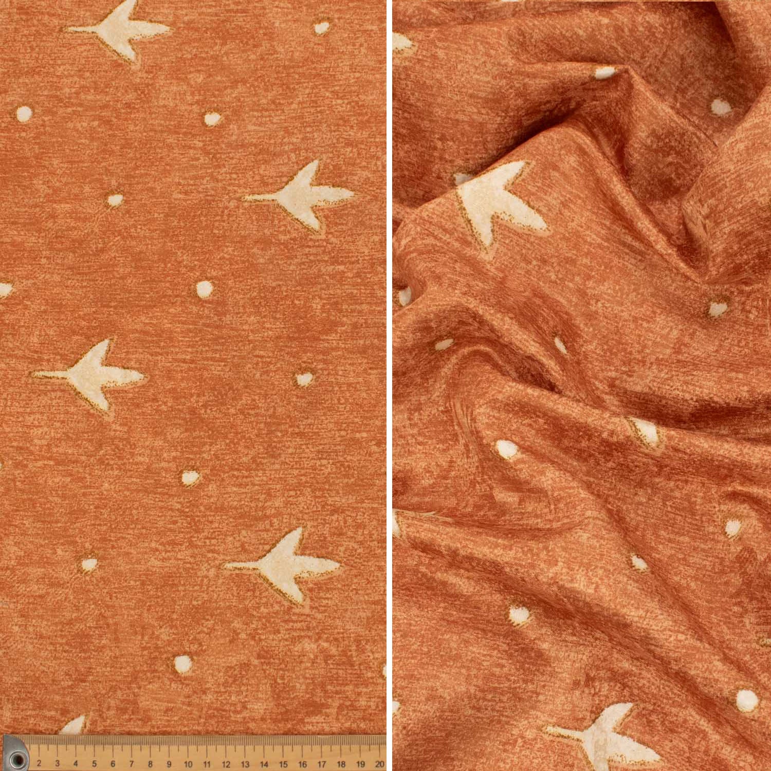 Spanish Printed Textured Jacquard Curtaining/Upholstery 280CM - Image 15