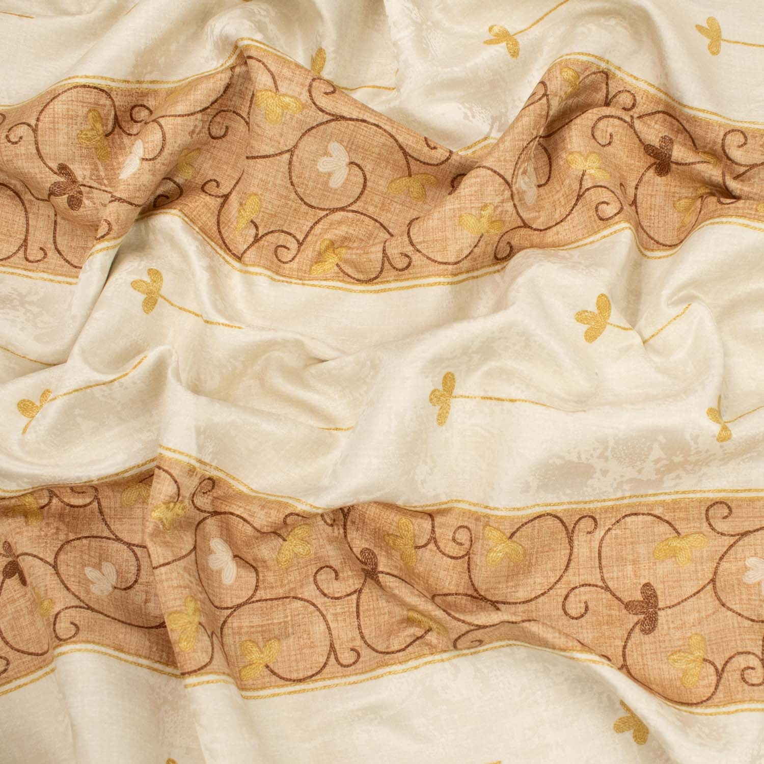 Spanish Printed Textured Jacquard Curtaining/Upholstery 280CM - Image 9