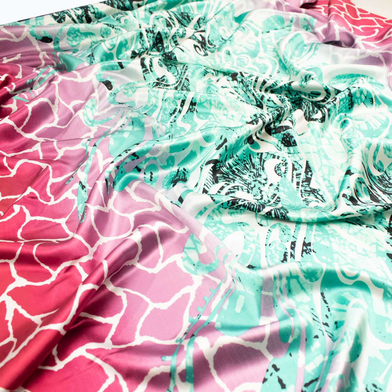 Pure Silk Satin Prints - Image 4