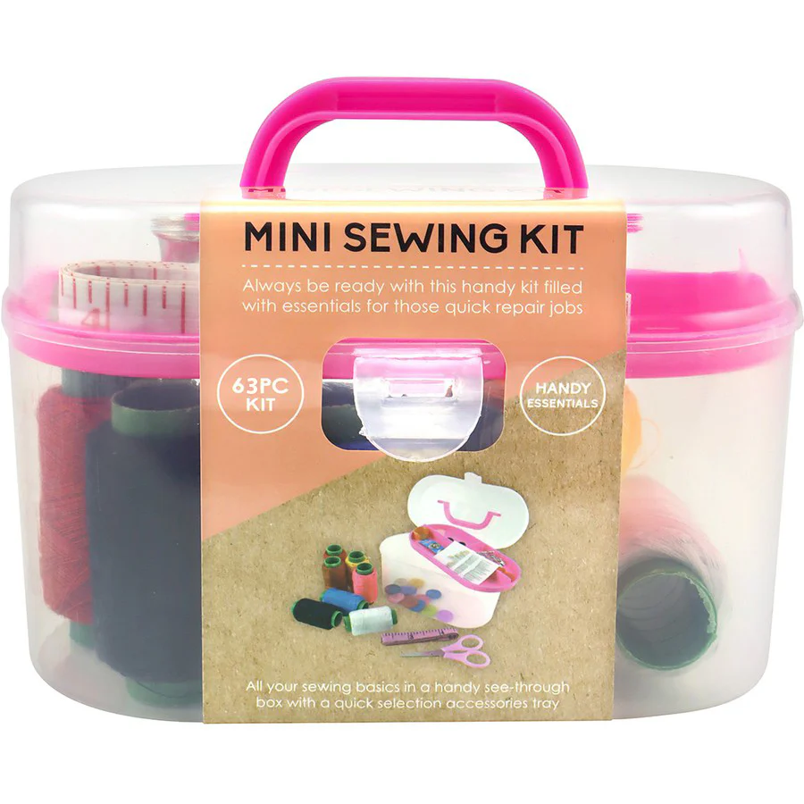S.E.W Mini Sewing Kit Tool Box - 63Pcs - Image 6