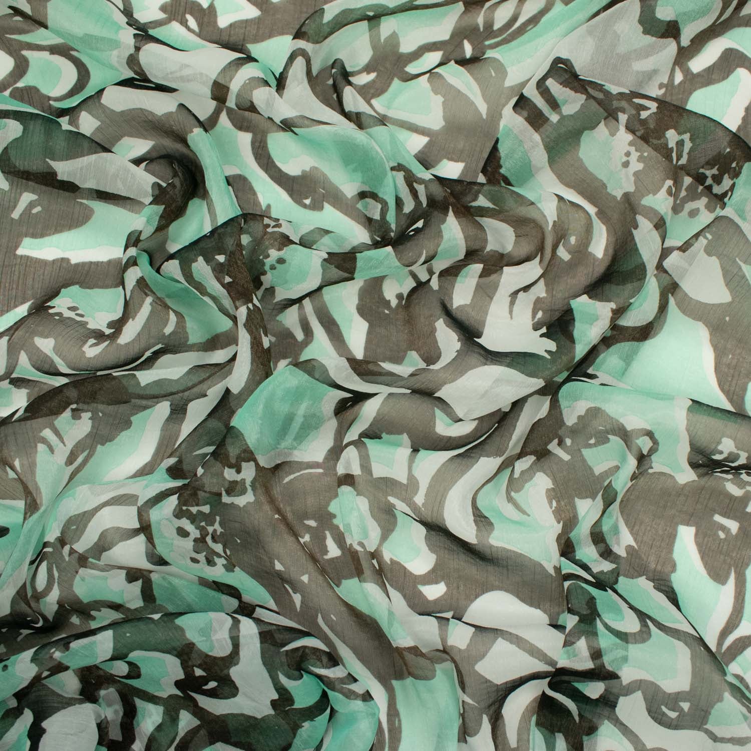 Samantha Shimmer Printed Chiffon Voile - Image 11