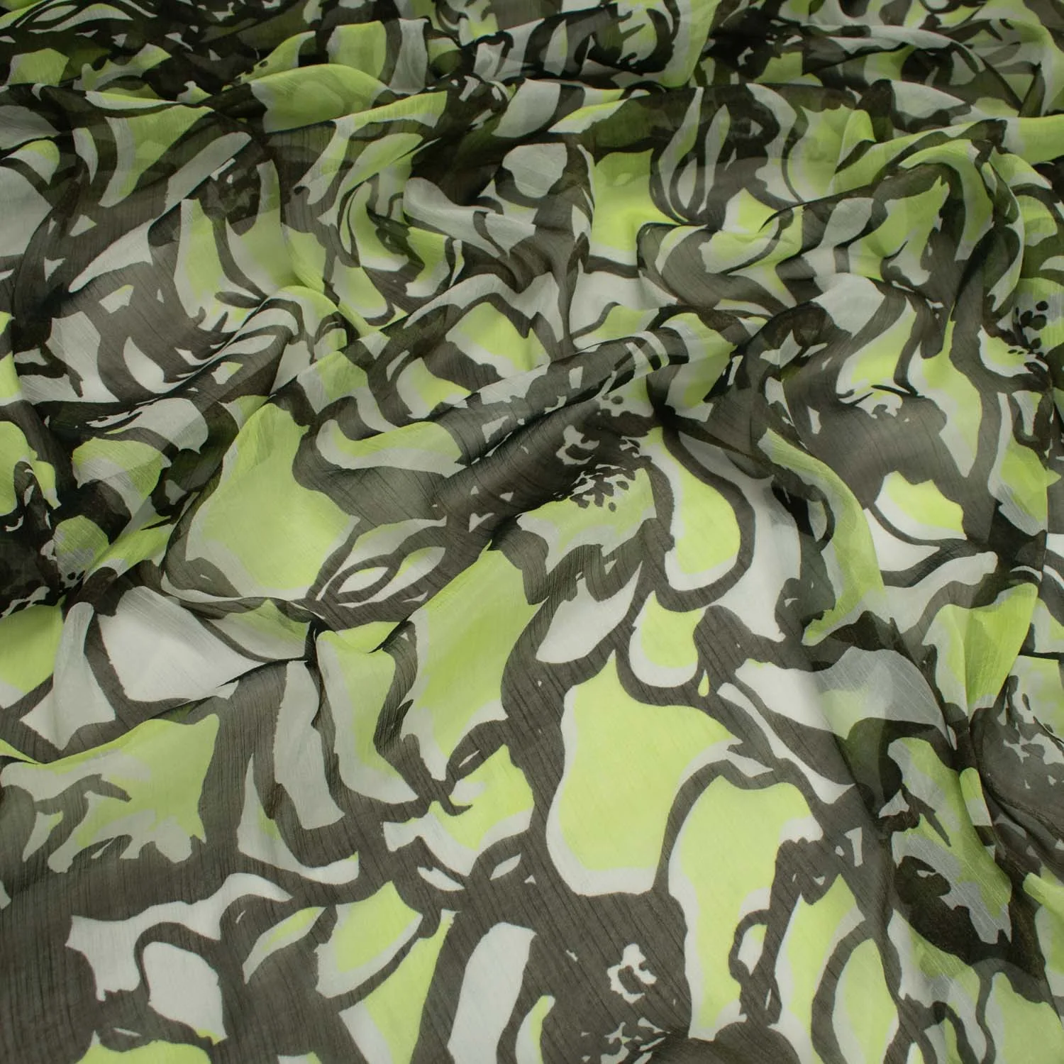 Samantha Shimmer Printed Chiffon Voile - Image 12