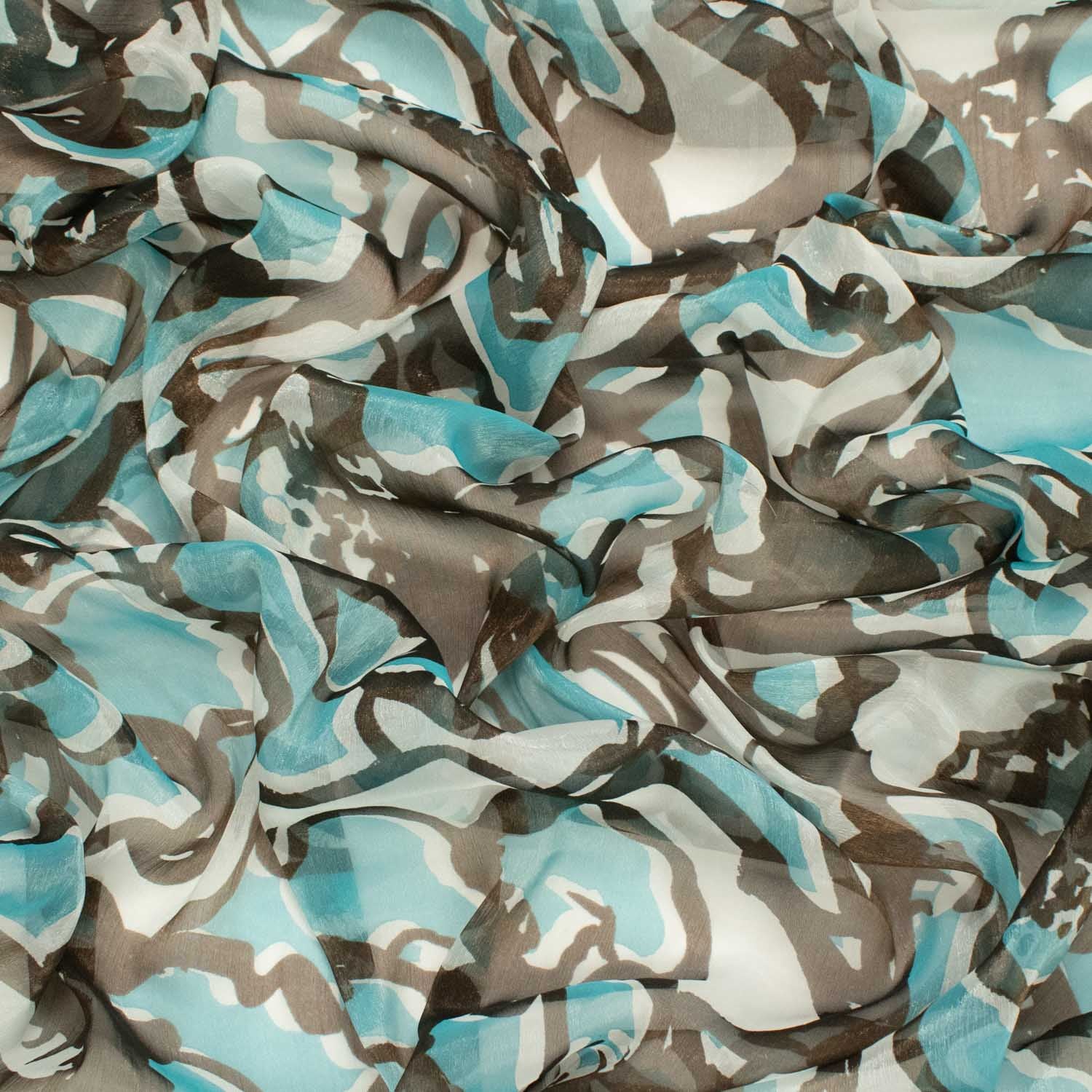 Samantha Shimmer Printed Chiffon Voile - Image 15