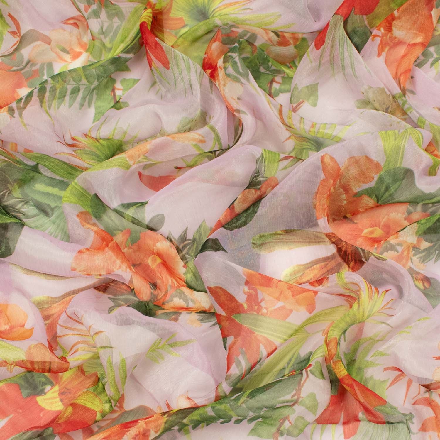 Samantha Shimmer Printed Chiffon Voile - Image 24