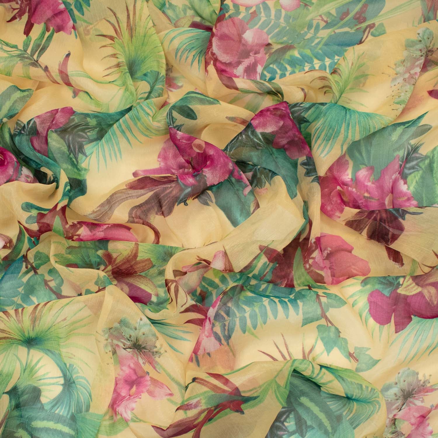 Samantha Shimmer Printed Chiffon Voile - Image 25