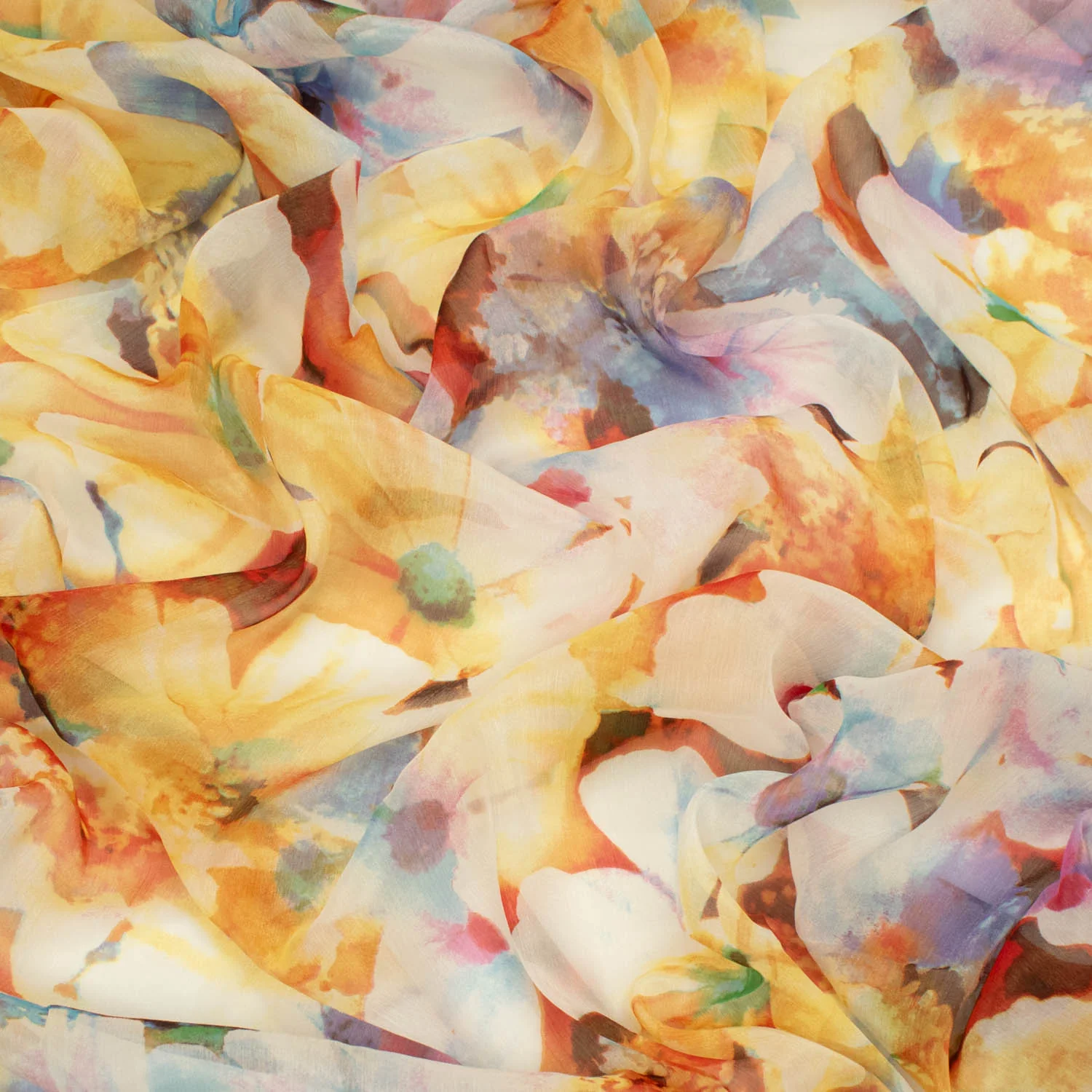 Samantha Shimmer Printed Chiffon Voile - Image 30