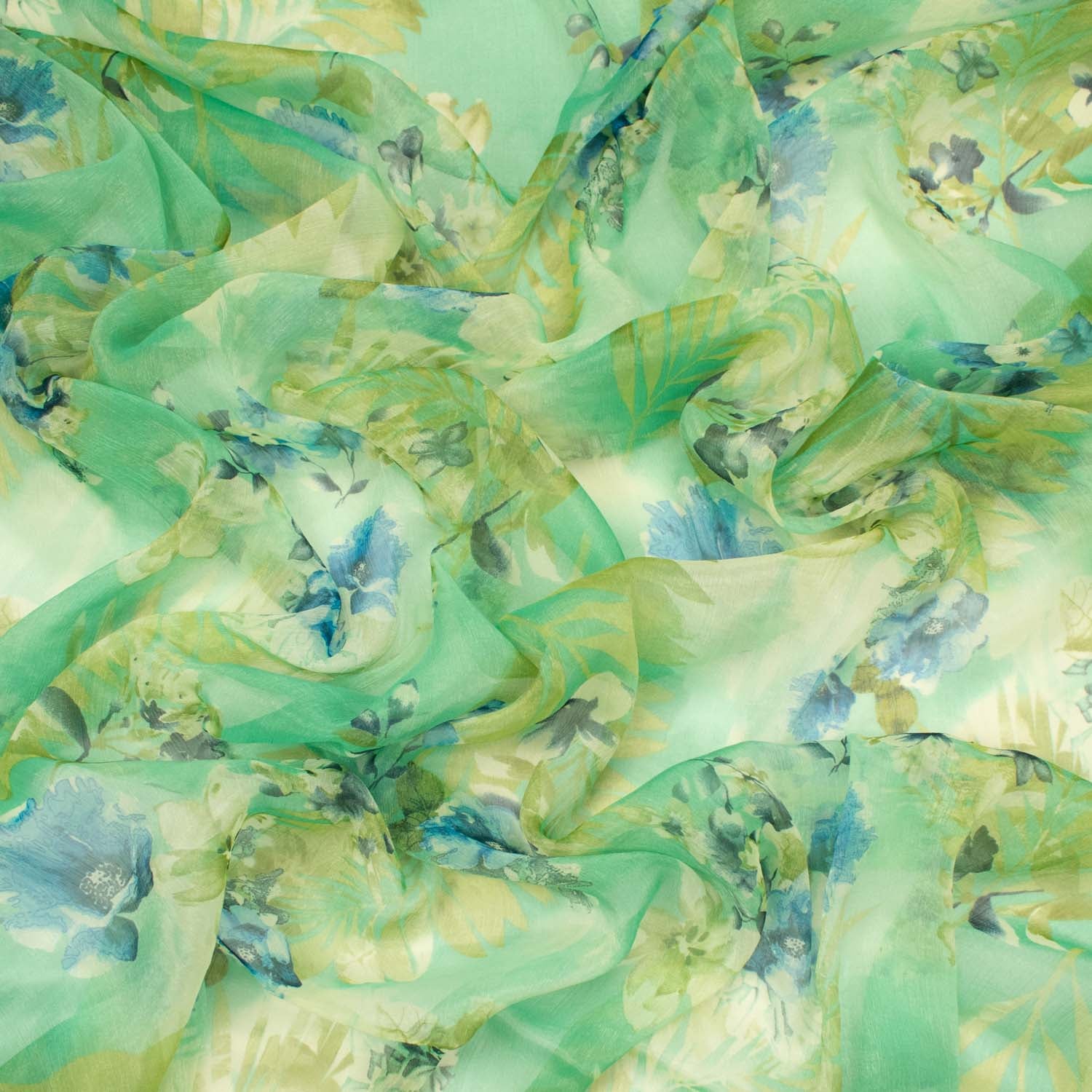 Samantha Shimmer Printed Chiffon Voile - Image 32