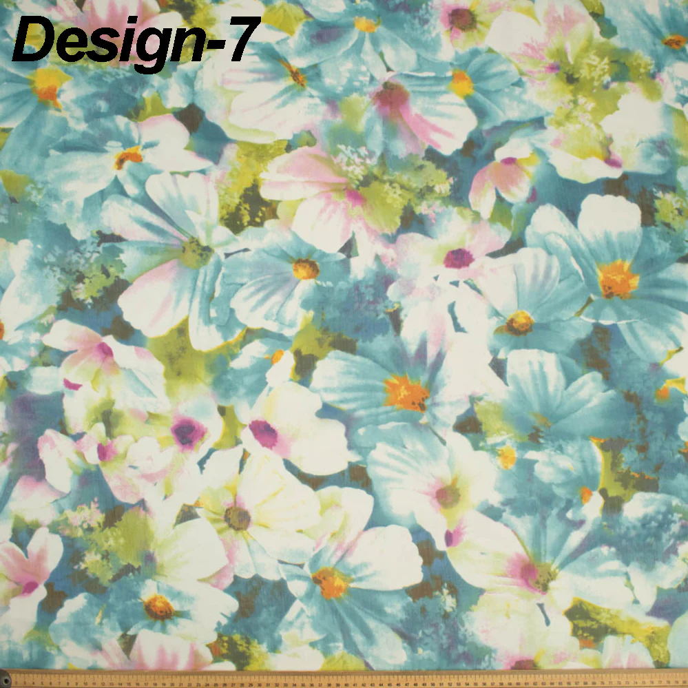 Samantha Shimmer Printed Chiffon Voile - Image 9