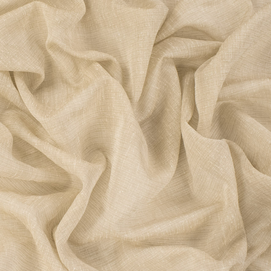 Santorini Curtaining Linen Look Glitter Sheer Fabric 300cm - Image 13