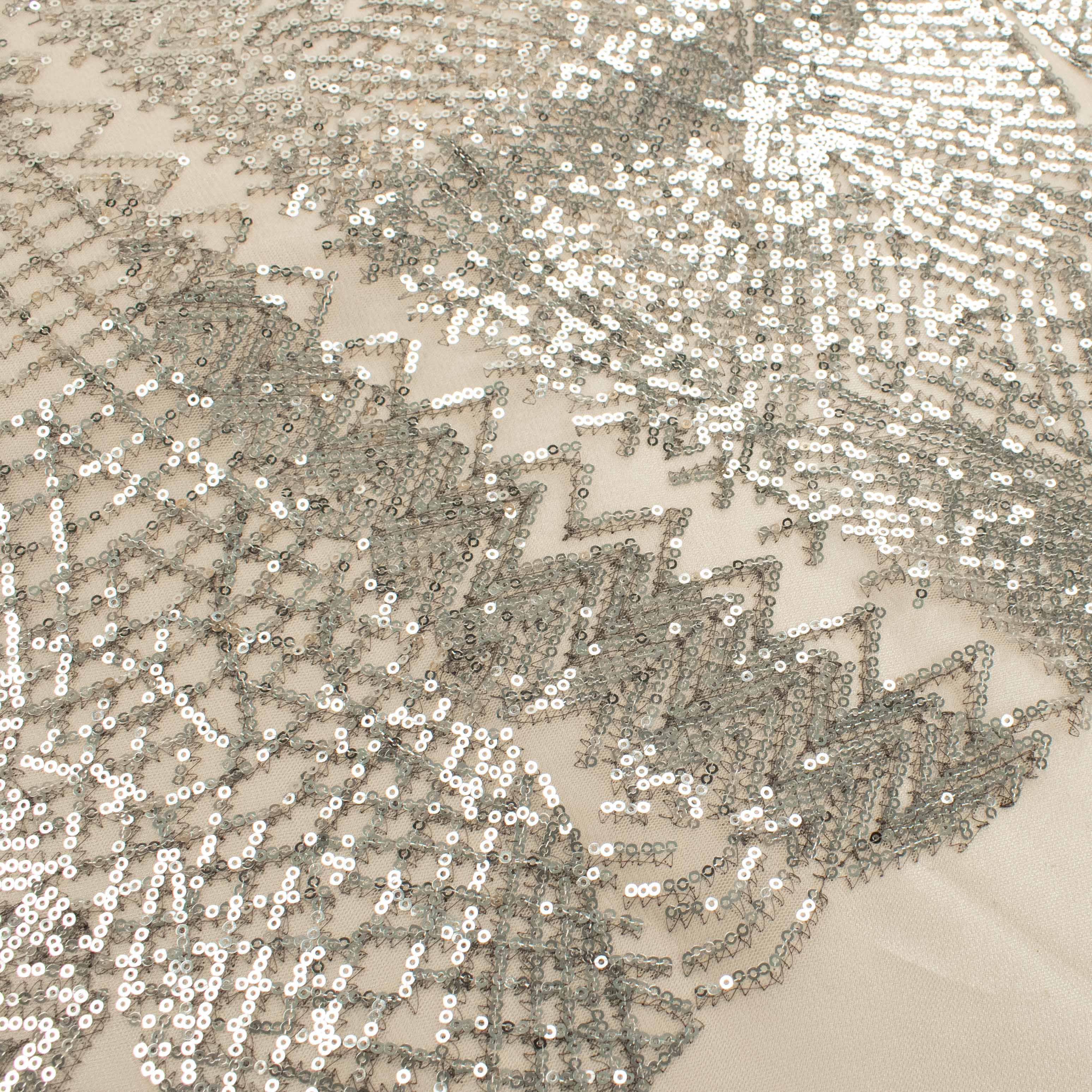Sequin Mesh Lace Design-14 - Image 2