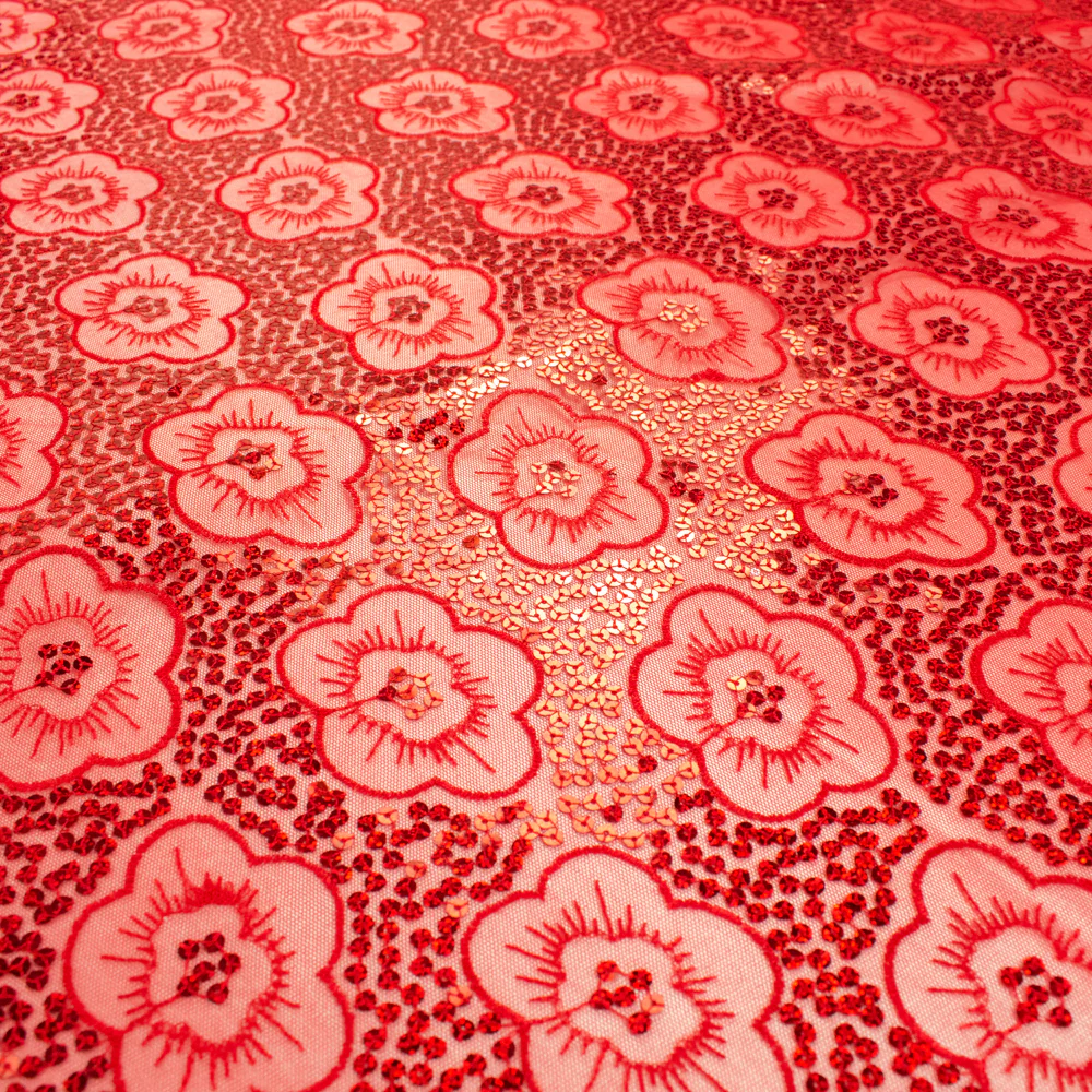 Sequin Mesh Lace Design-27 - Image 2