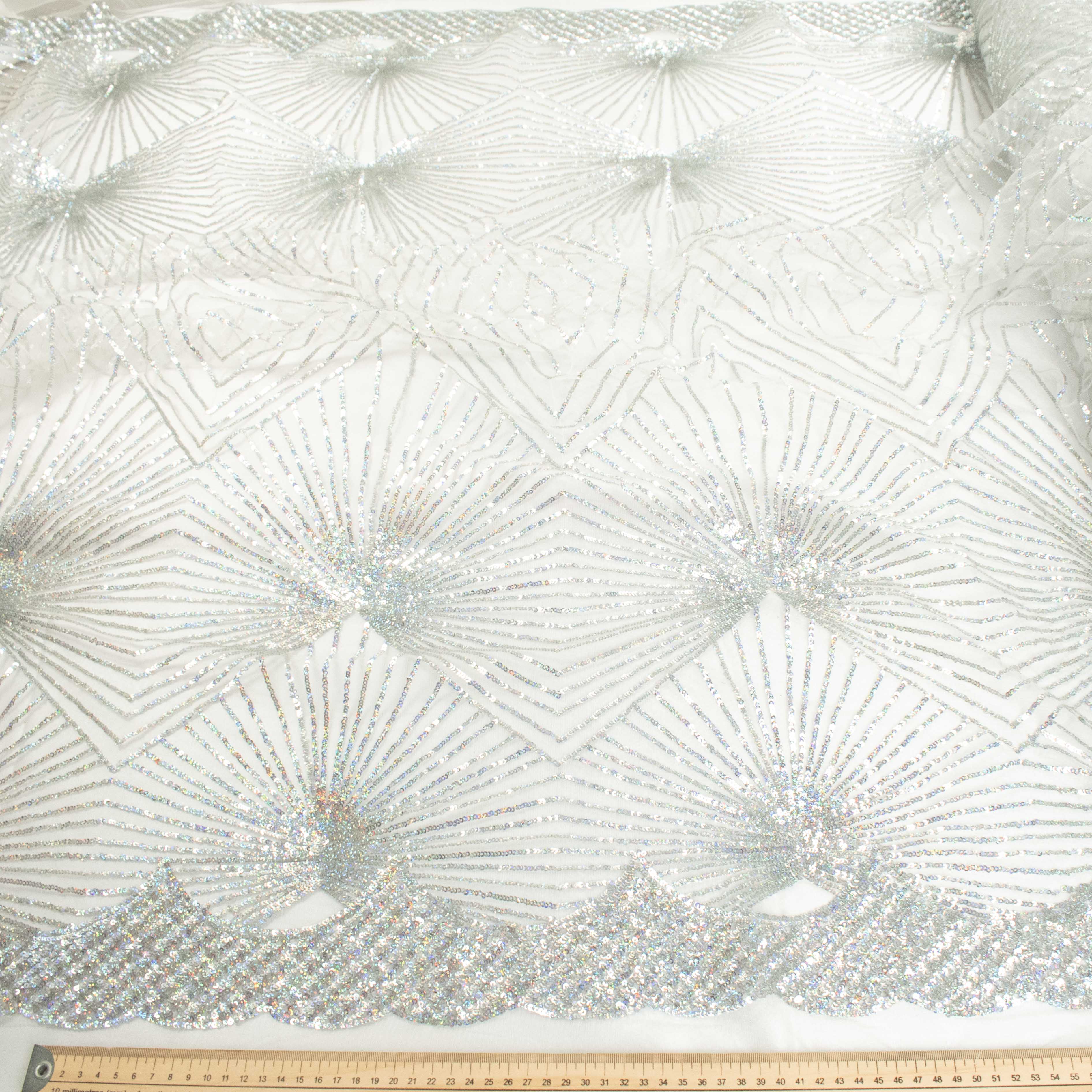 Sequin Mesh Lace Design-35 - Image 3