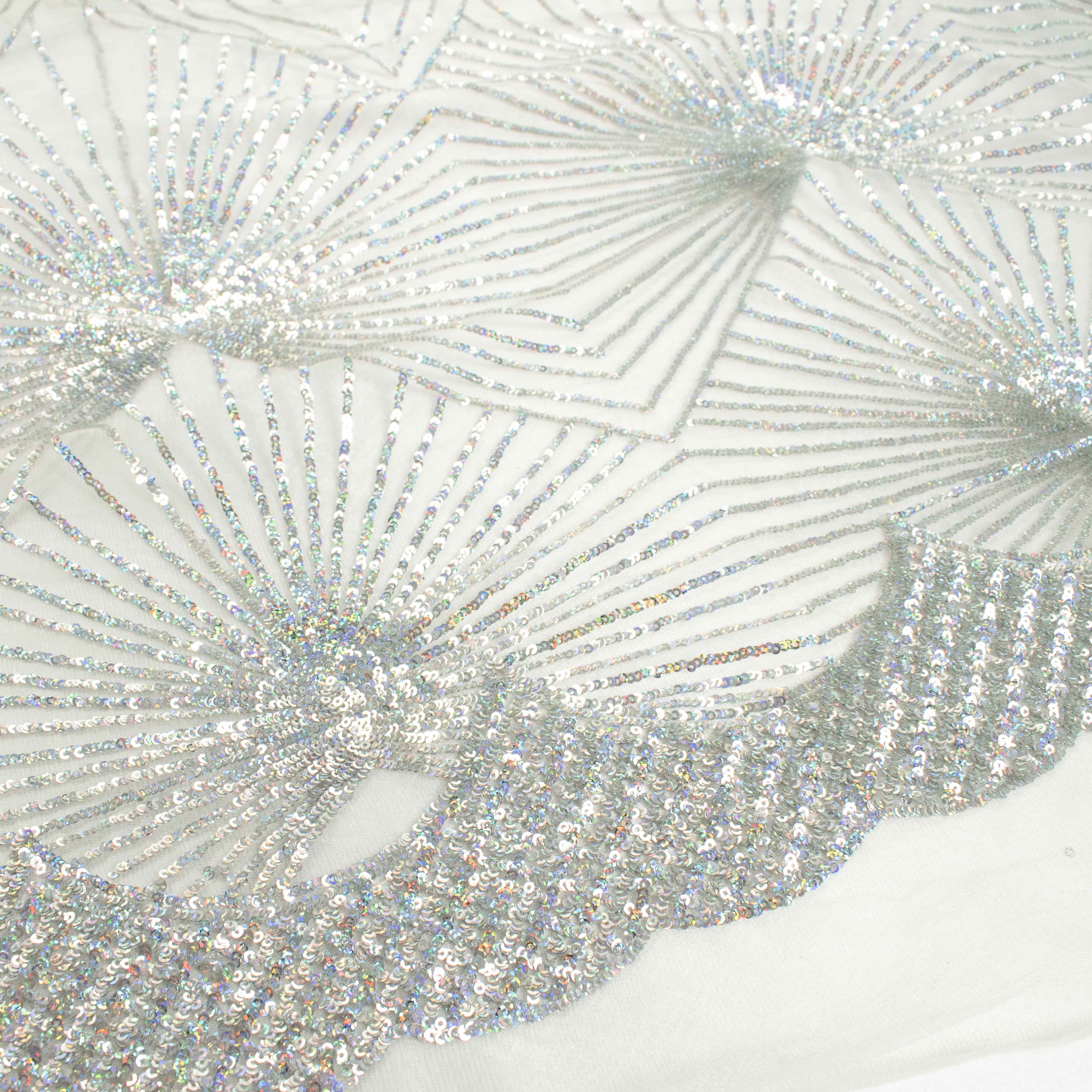 Sequin Mesh Lace Design-35 - Image 4