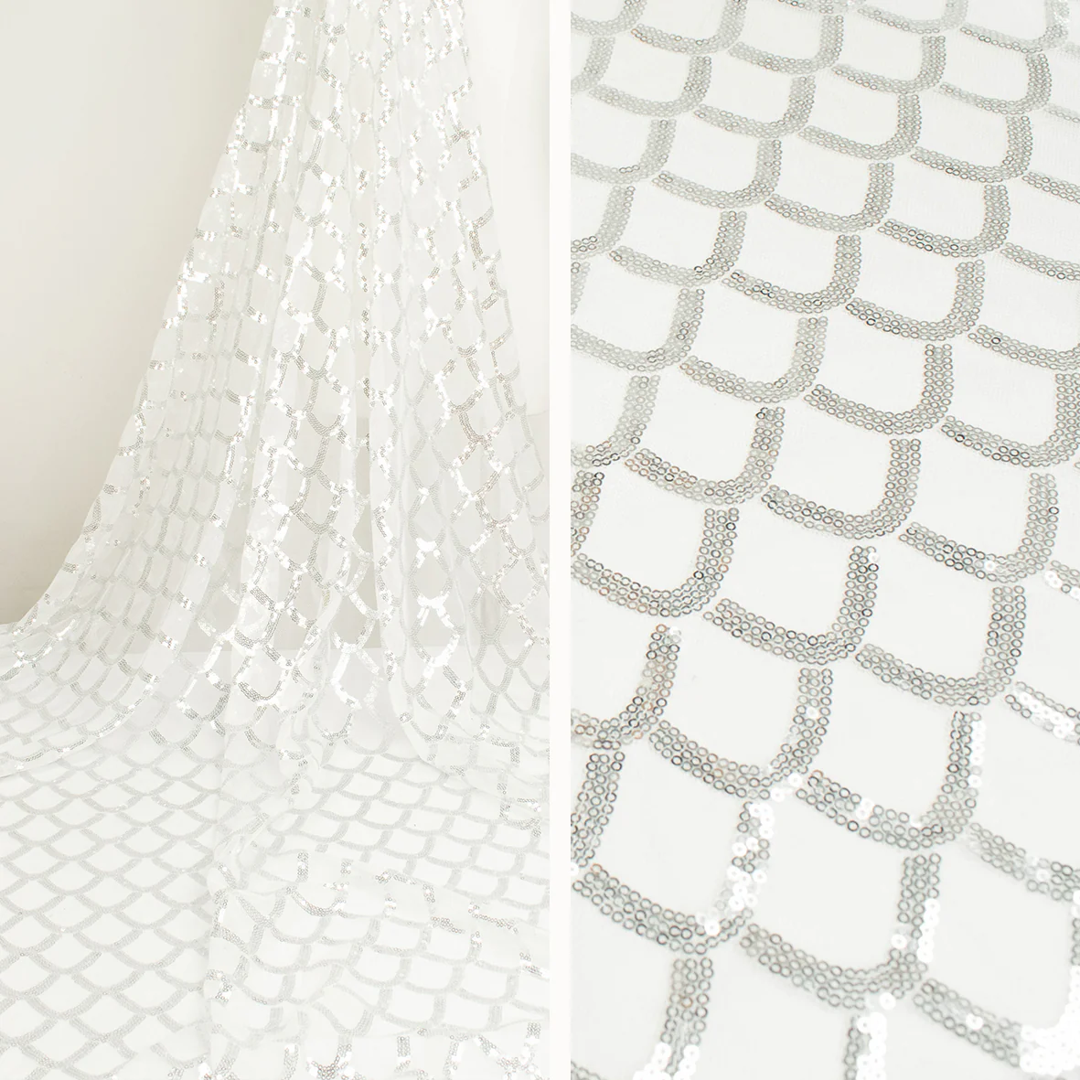 Sequin Mesh Lace Design-37