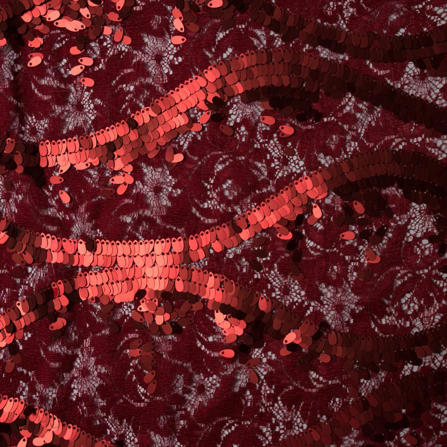 Sequin Raschel Lace - Image 4