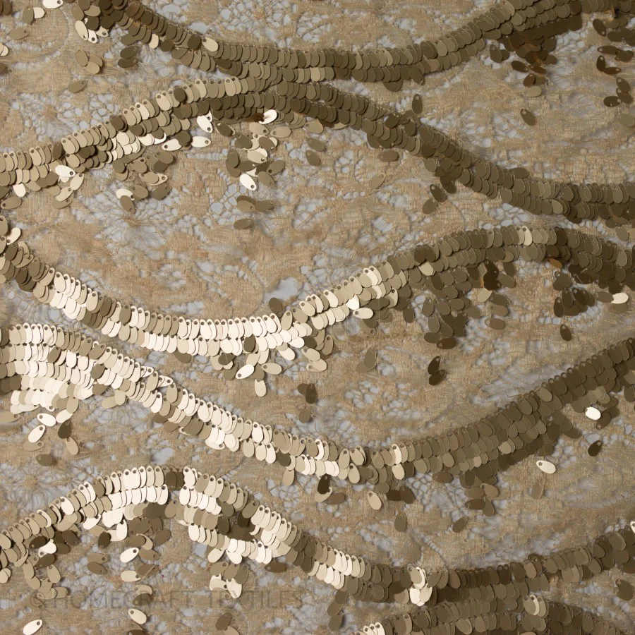 Sequin Raschel Lace - Image 8