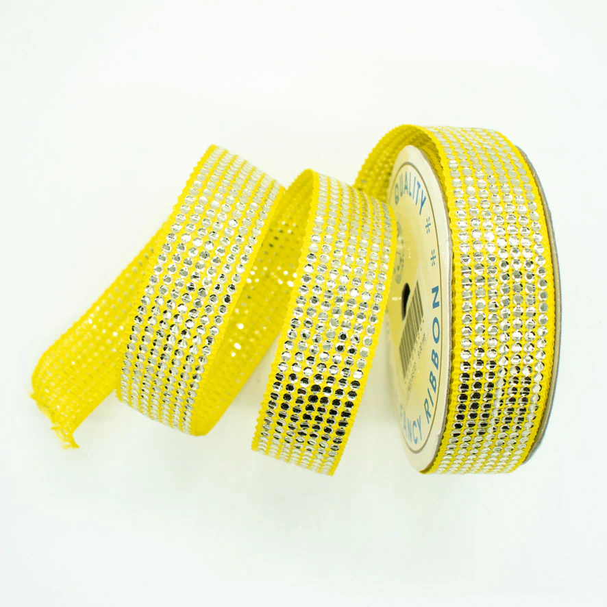 Sequins Embroidered Ribbon-25mm - Image 11