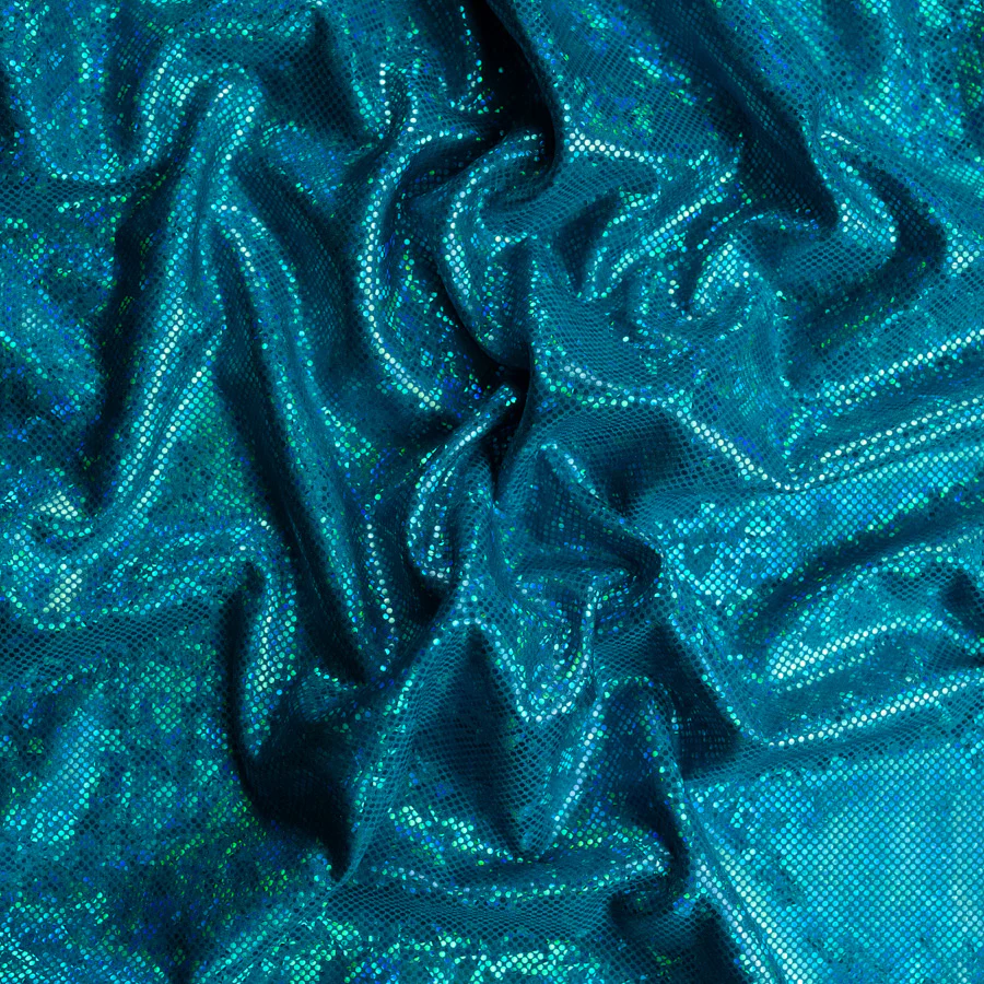 Shattered Glass Holographic Nylon Lycra - Image 11