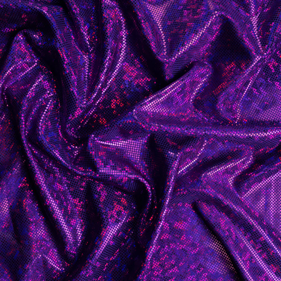 Shattered Glass Holographic Nylon Lycra - Image 12