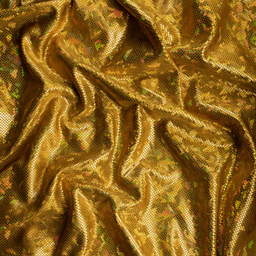 Shattered Glass Holographic Nylon Lycra - Image 18