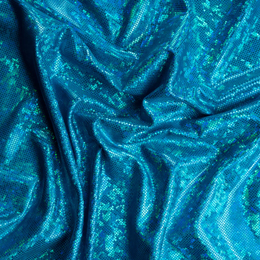 Shattered Glass Holographic Nylon Lycra - Image 8