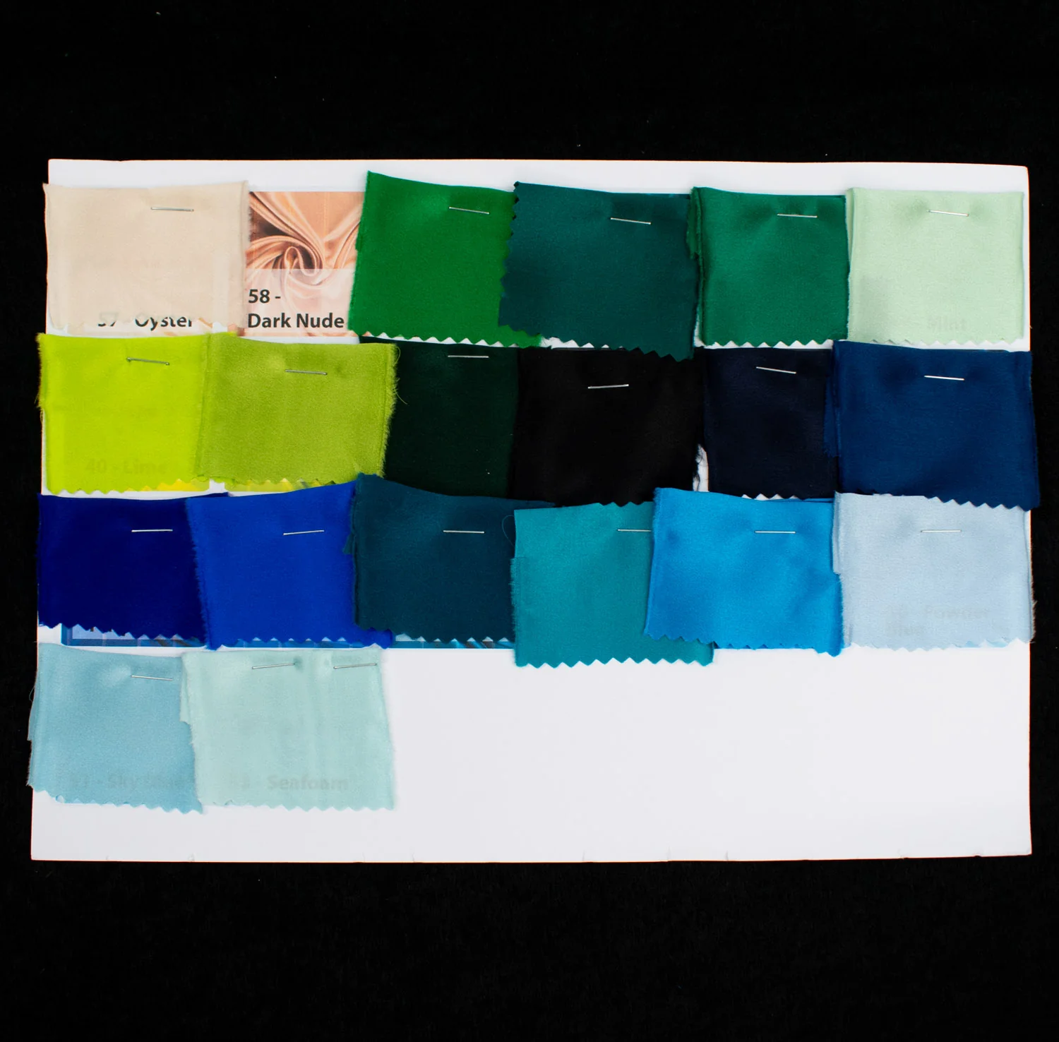 Silk Satin Sample Book - Image 5
