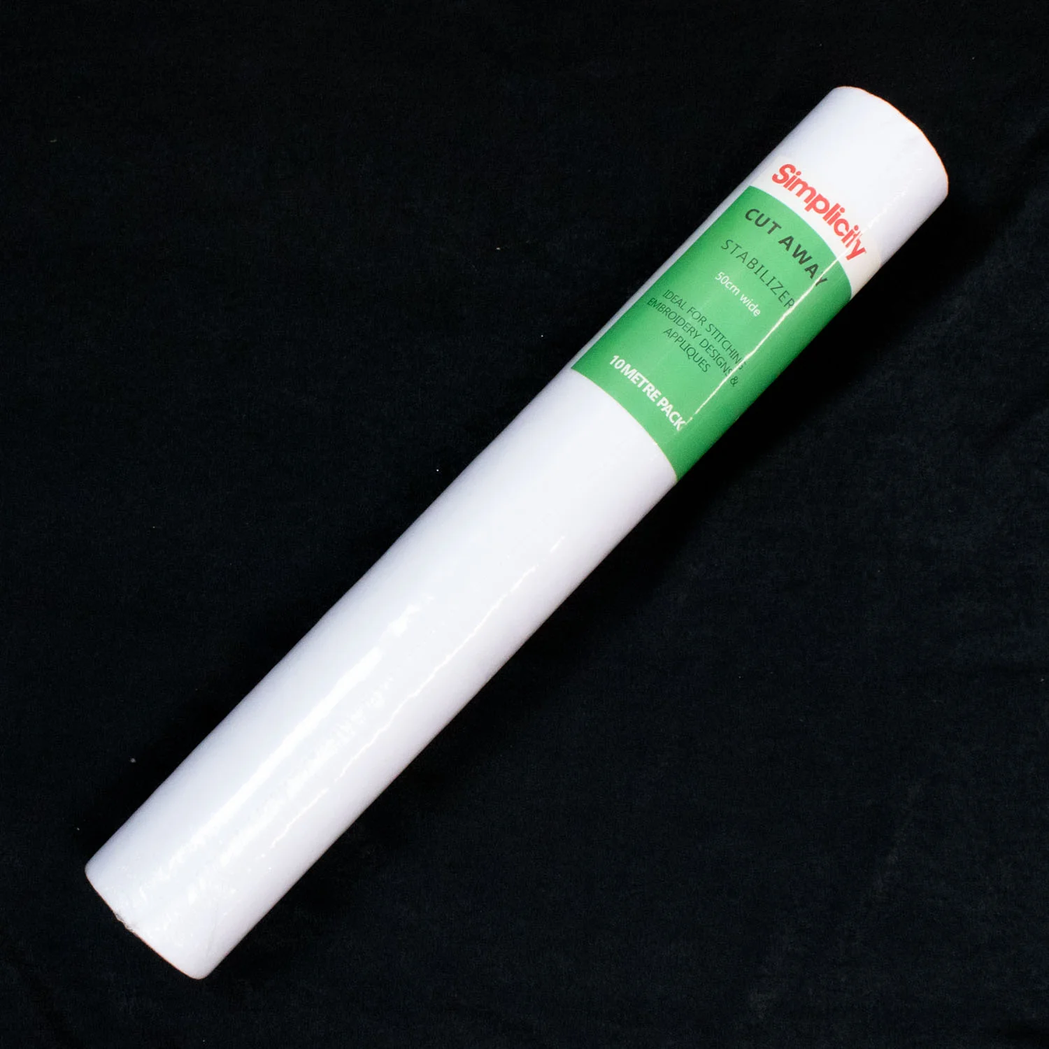Simplicity Cutaway Medium Weight Embroidery Stabiliser 10M Roll