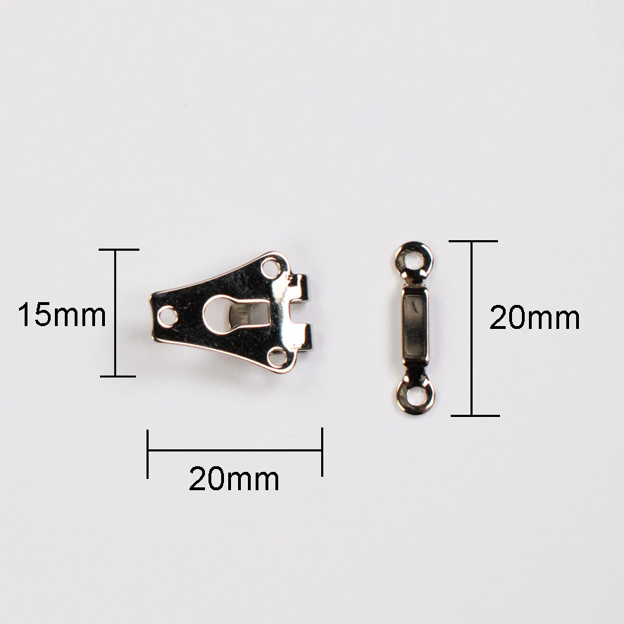 Skirt and Trousers Hook & Bar - Silver 144 Sets 1 Gross - Image 2