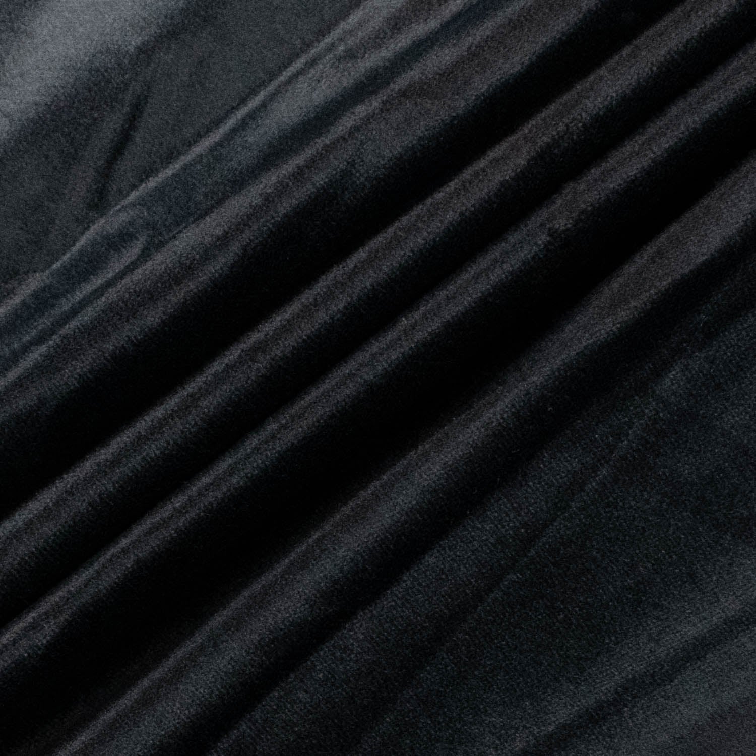 Stretch Cotton Royal Velvet Navy 130CM - Image 3
