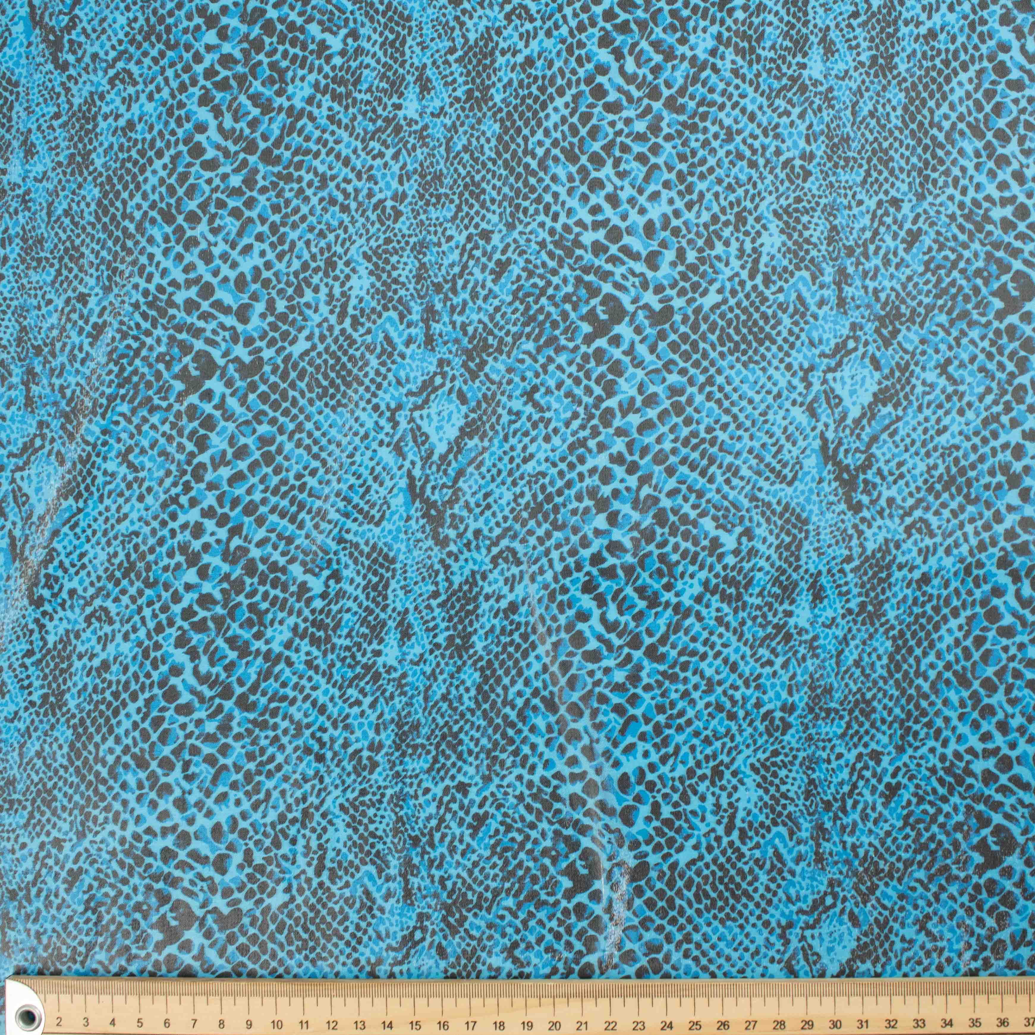 Snake Skin Printed Liquid Satin - Image 6